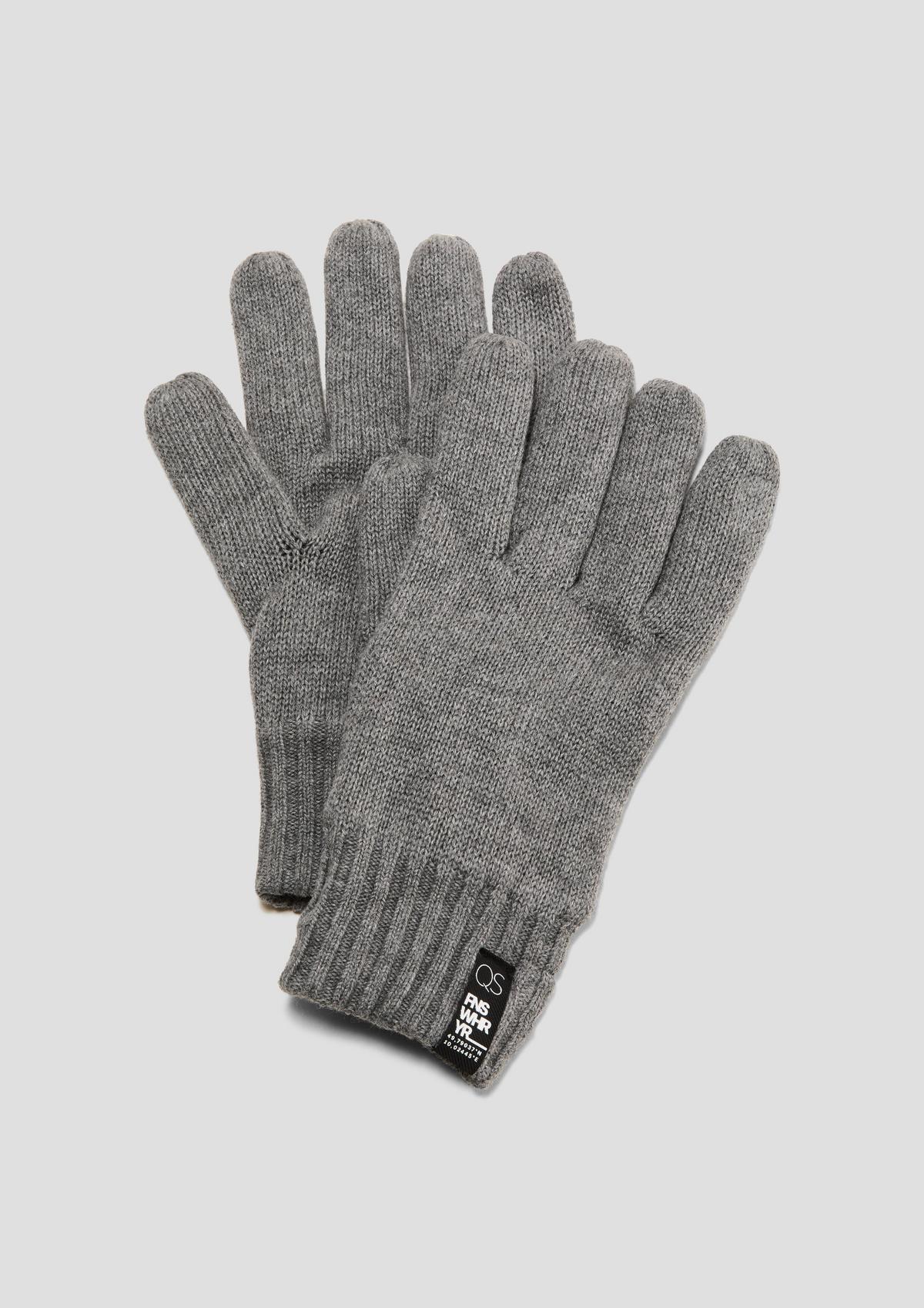 s.Oliver Gloves with fleece lining