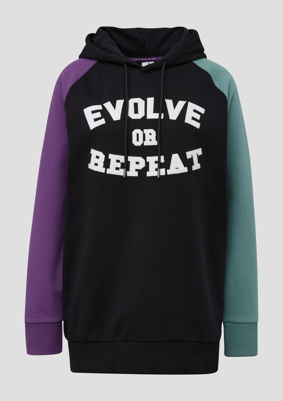 s.Oliver Colour-Block Hoodie