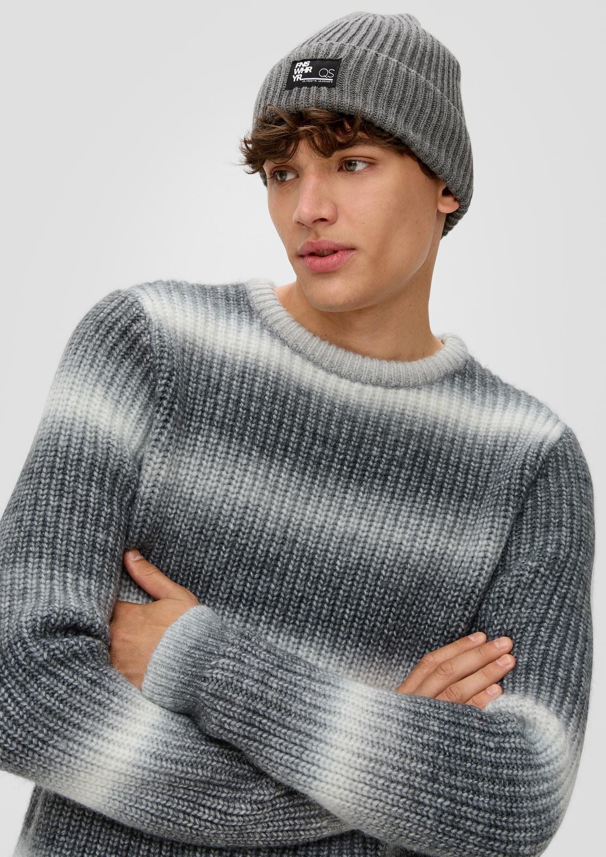 s.Oliver Striped knitted jumper