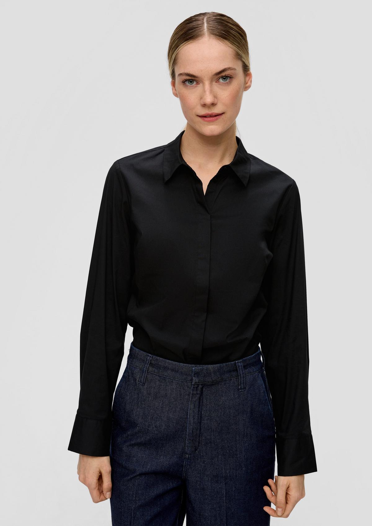 s.Oliver Blouse with decorative stitching