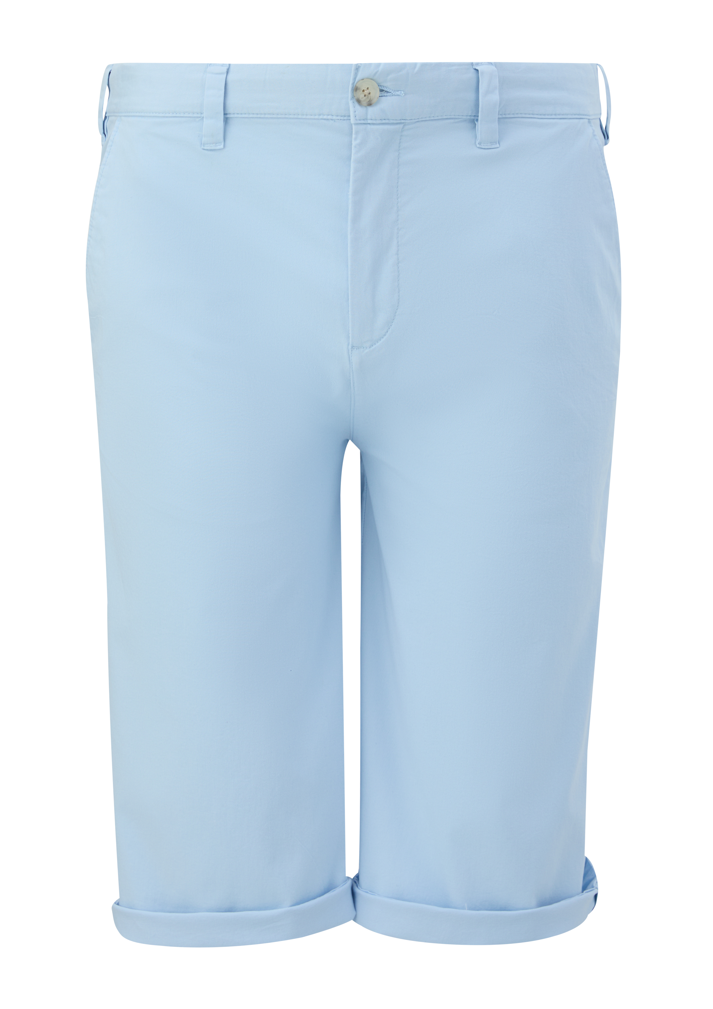 s.Oliver - Relaxed: Bermuda aus Baumwollstretch, Herren, blau