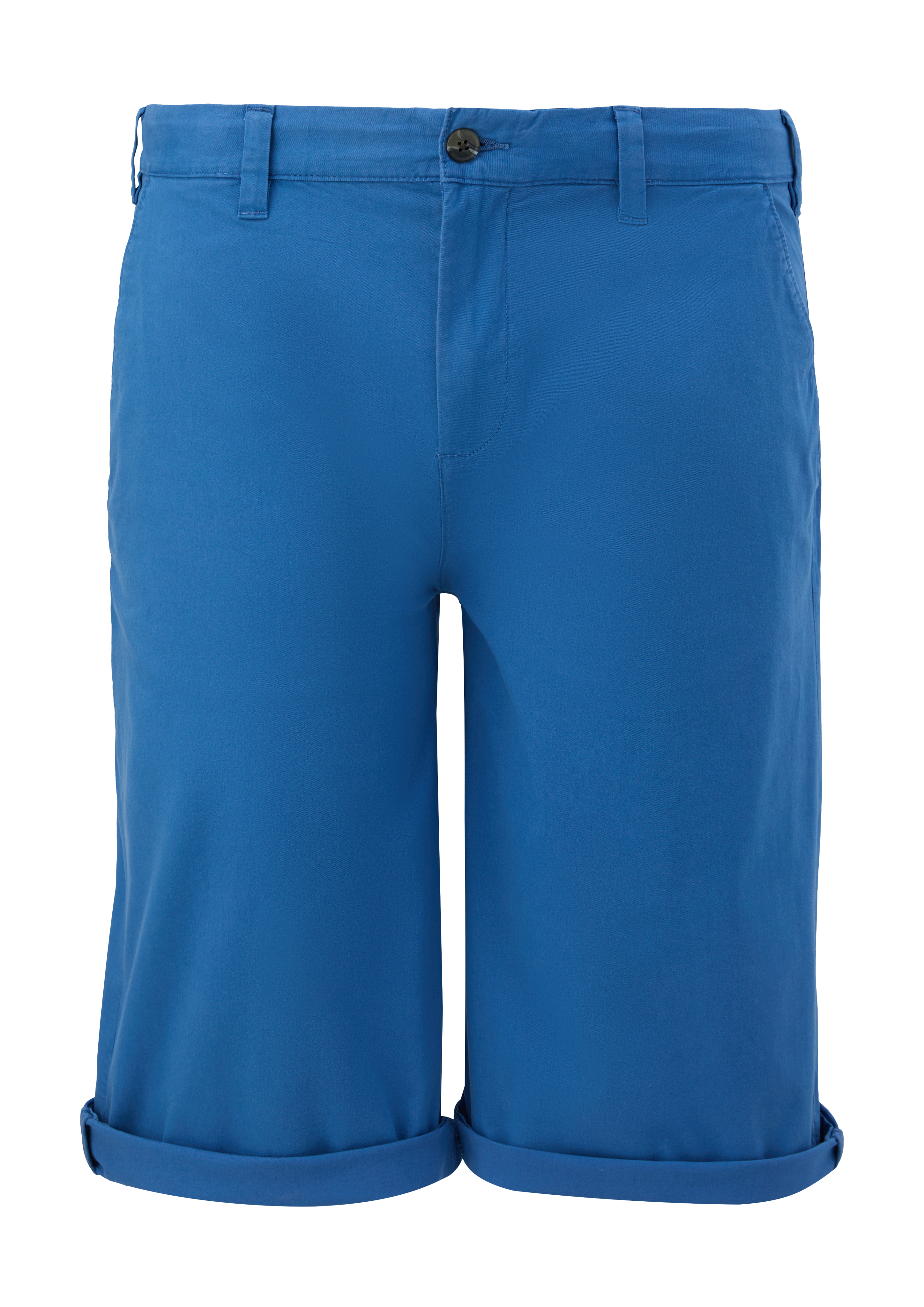 s.Oliver - Relaxed: Bermuda aus Baumwollstretch, Herren, blau