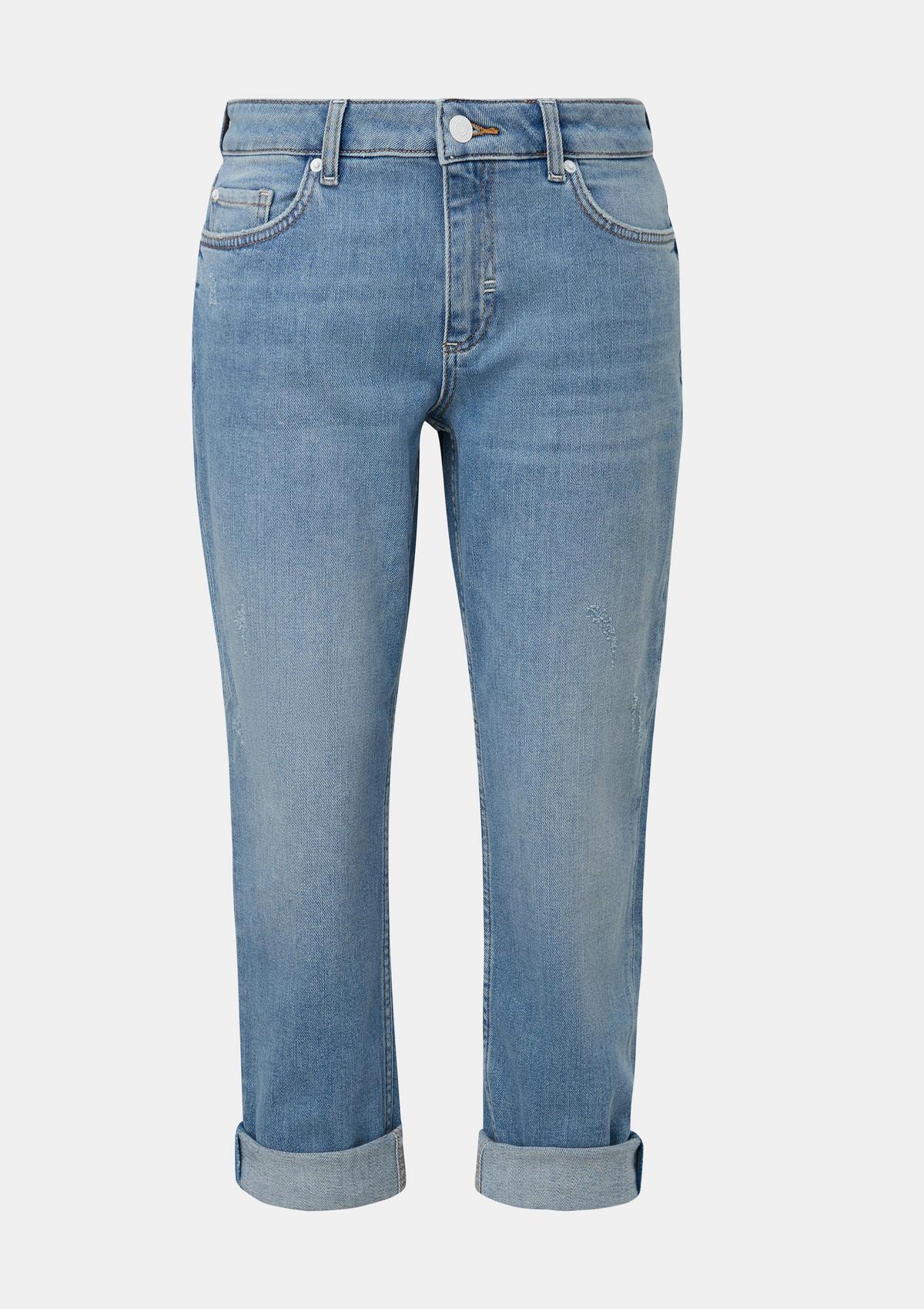 comma Boyfriend: Jeans im Used Look