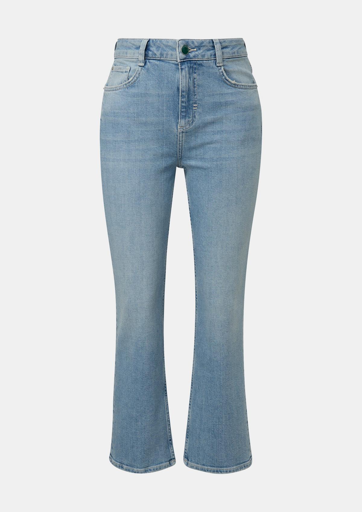 Relaxed fit: flared jeans - blue | Comma