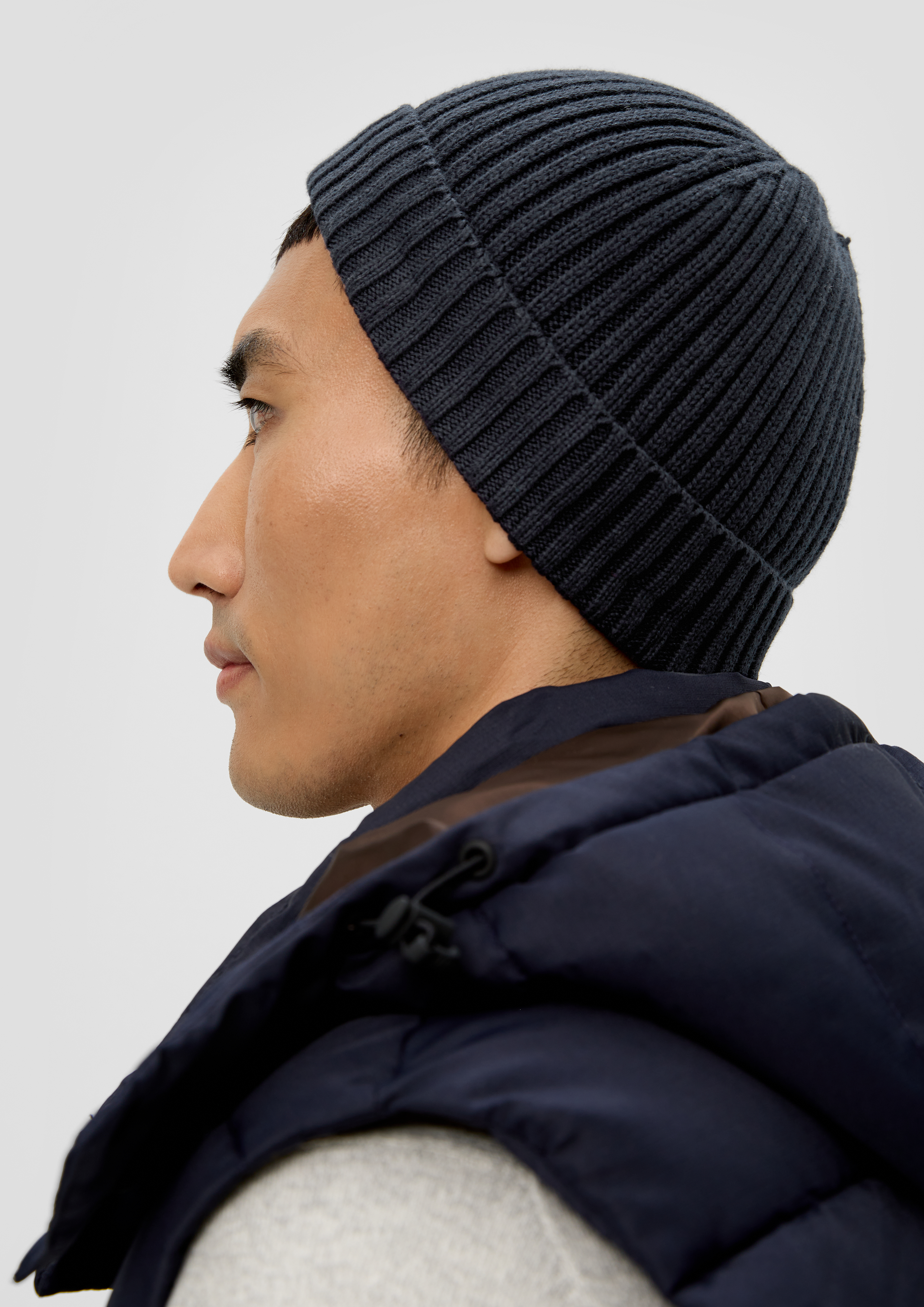 s.Oliver Strickmütze aus Baumwolle