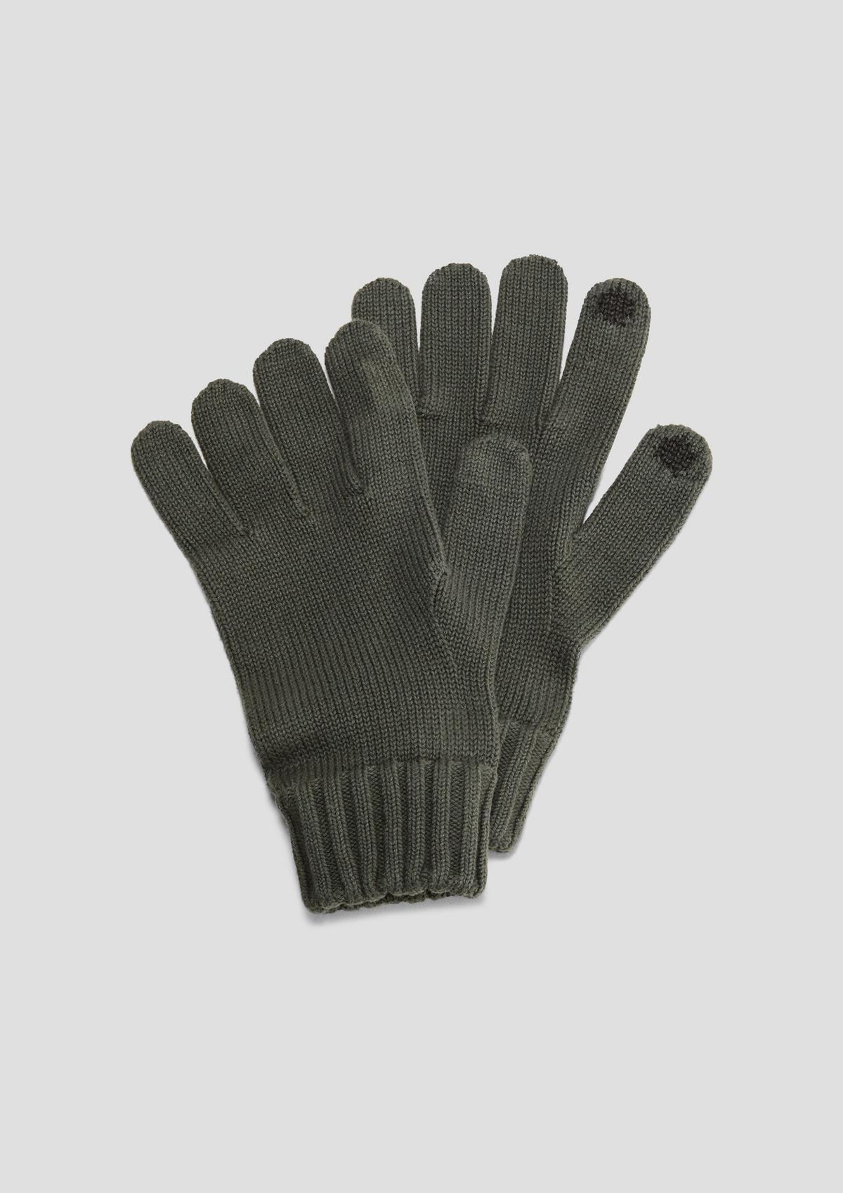 Pletene rokavice iz bombaža