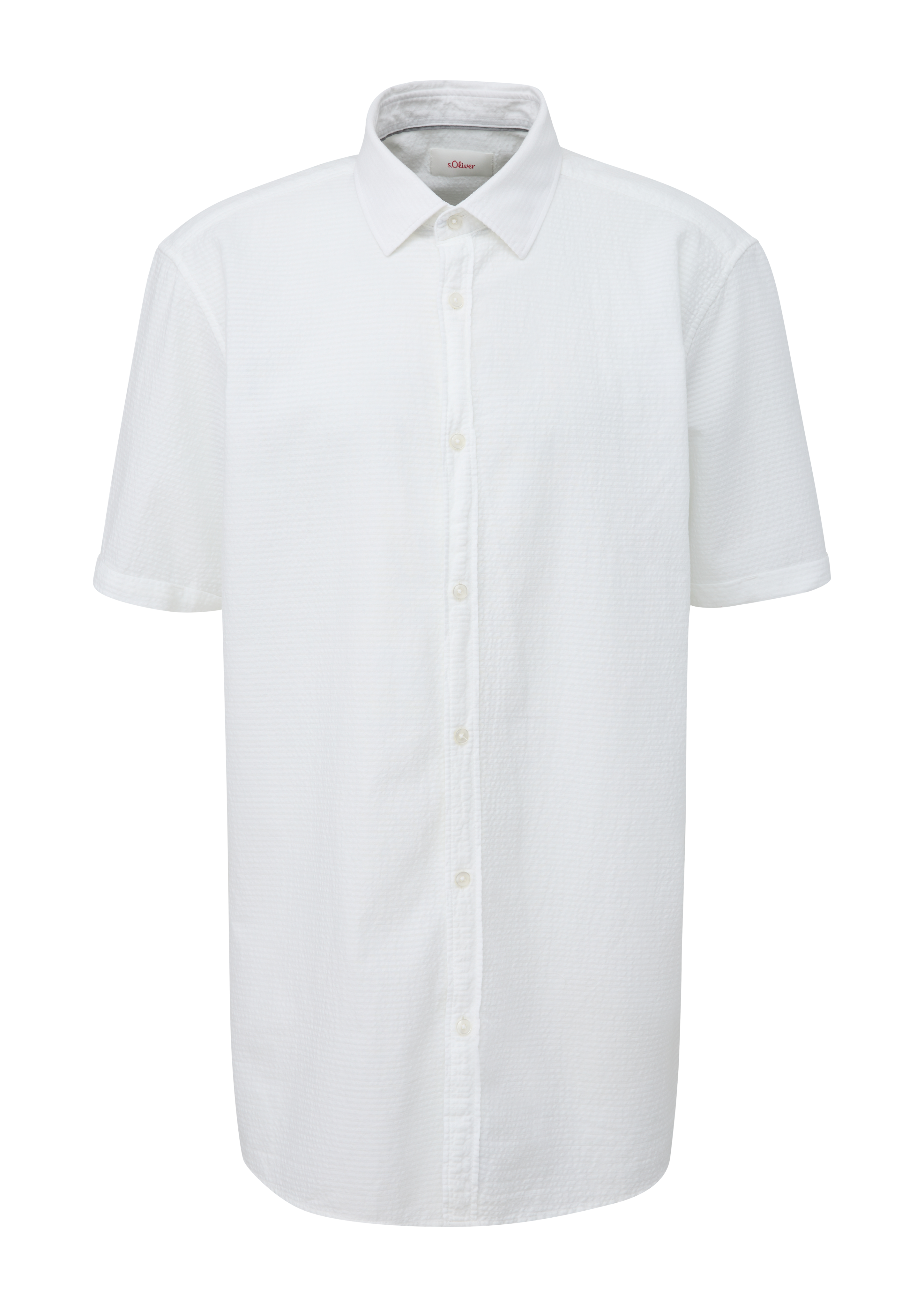 s.Oliver Baumwollhemd aus Seersucker