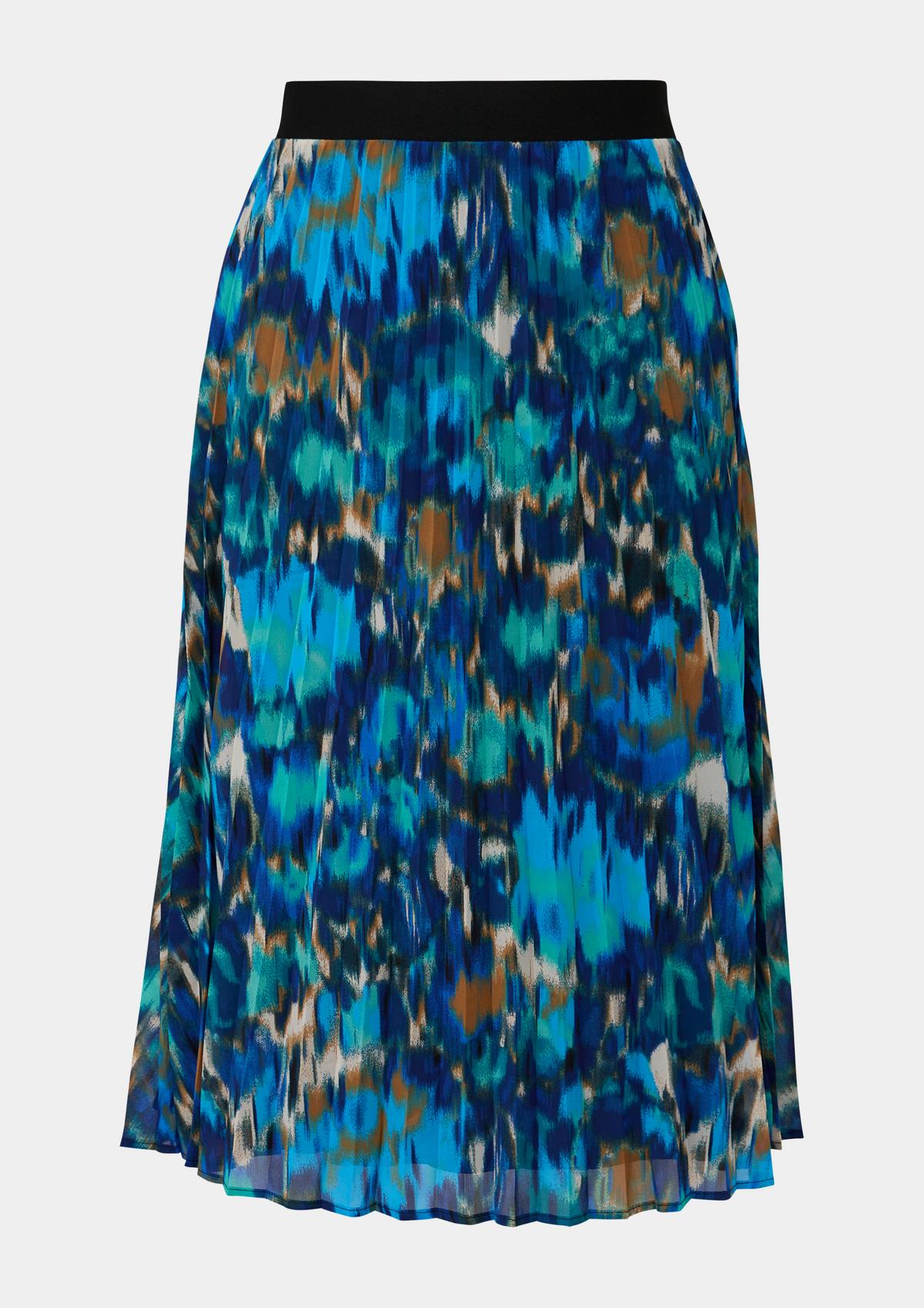 s.Oliver Šifónová sukňa s plisovanými záhybmi