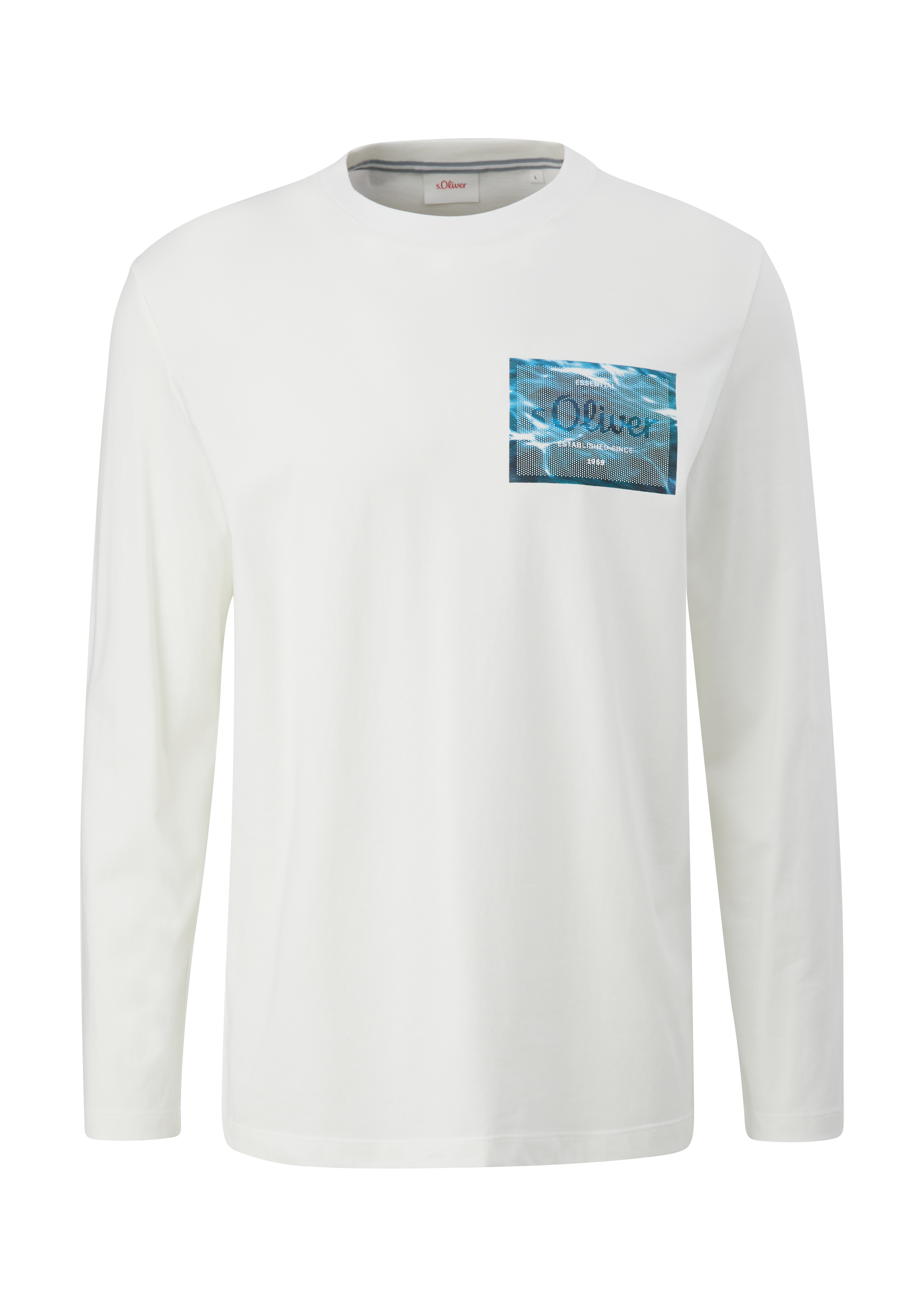 s.Oliver Longsleeve aus Baumwollstretch