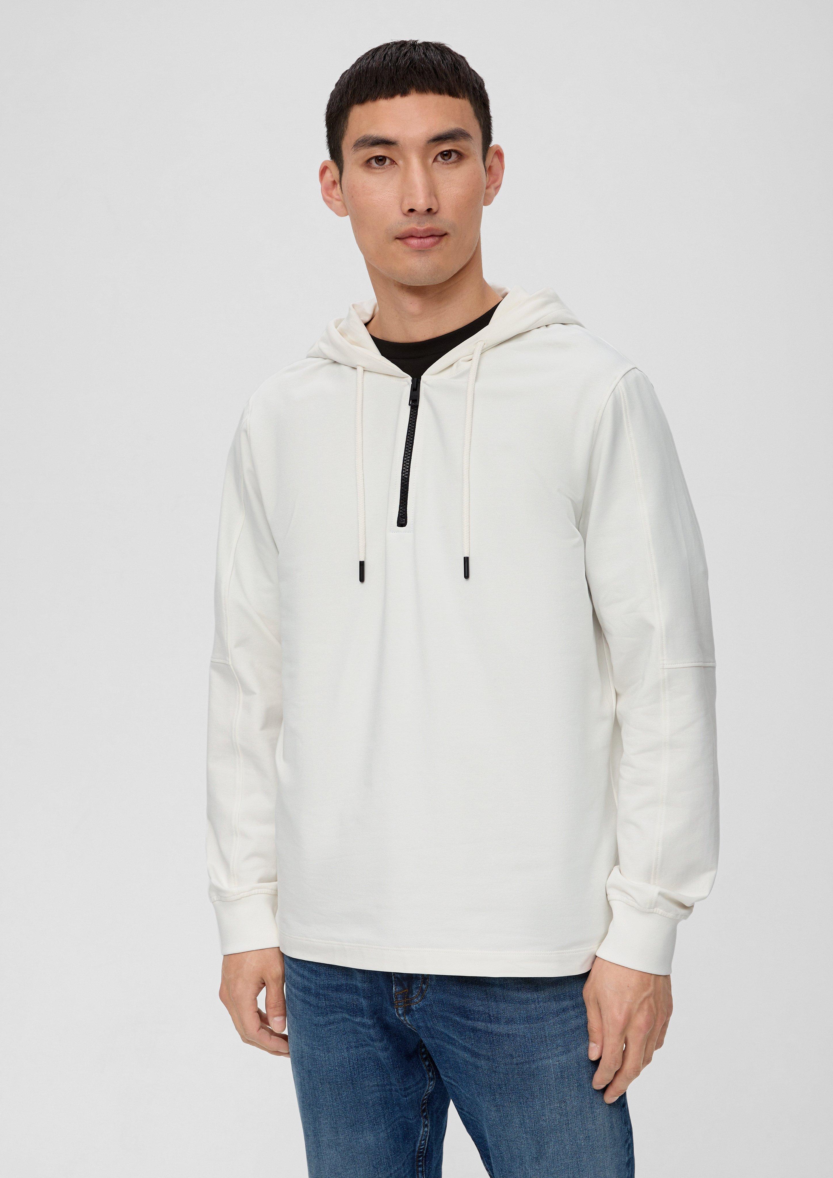 S.Oliver Hoodie aus Baumwollstretch