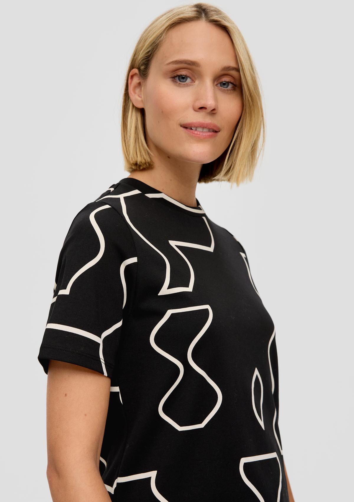 s.Oliver Jersey shirt met print all-over