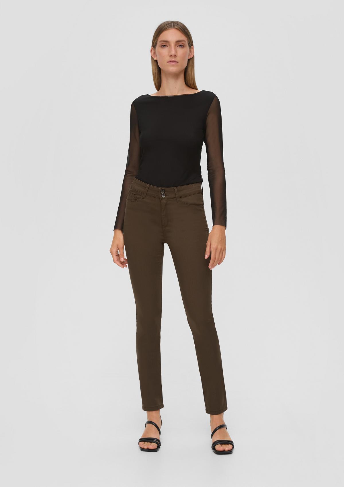 s.Oliver Jean Izabell / coupe Skinny Fit / taille haute / jambes slim