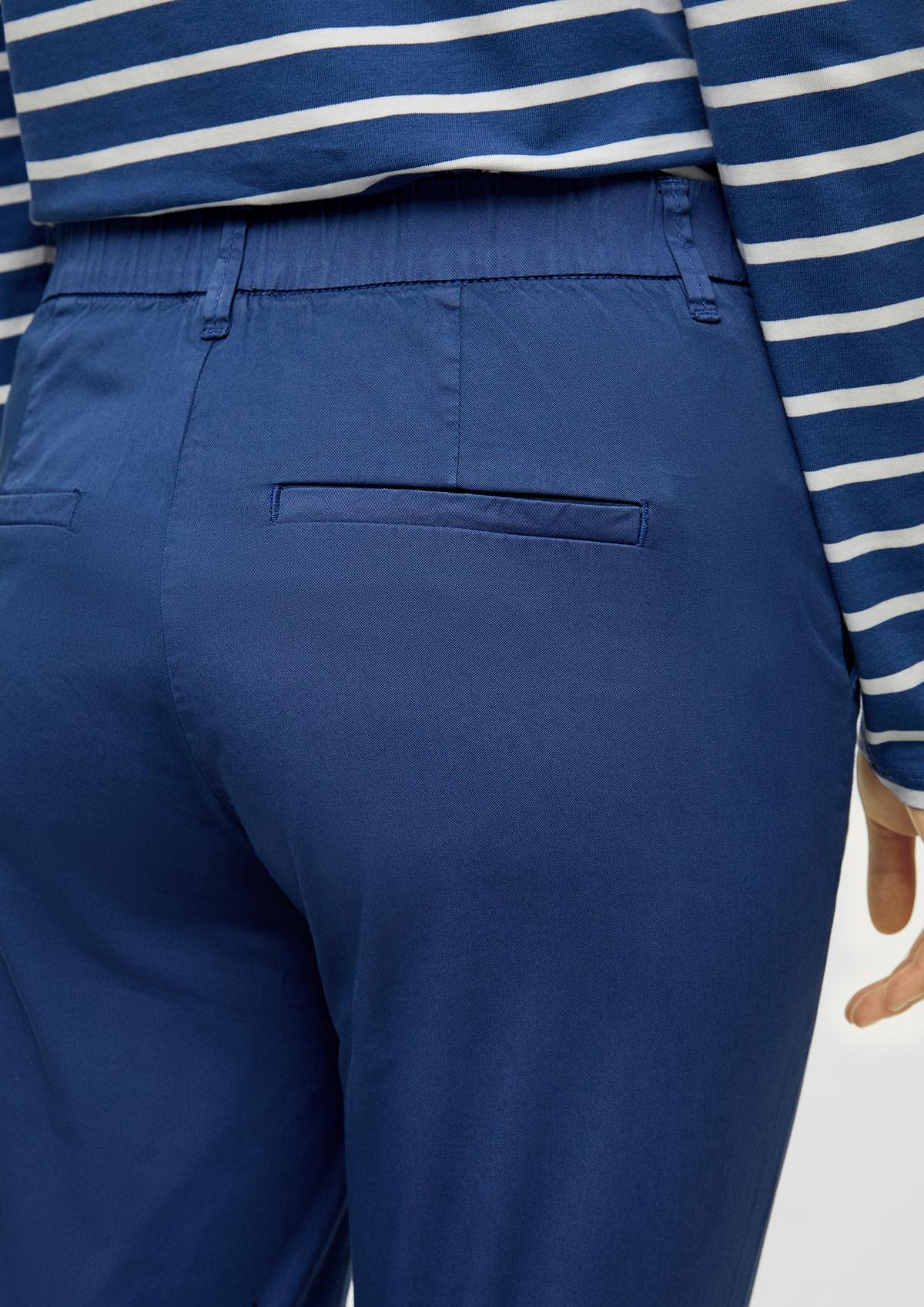 s.Oliver Cigaretové kalhoty: kalhoty se zužujícími se nohavicemi