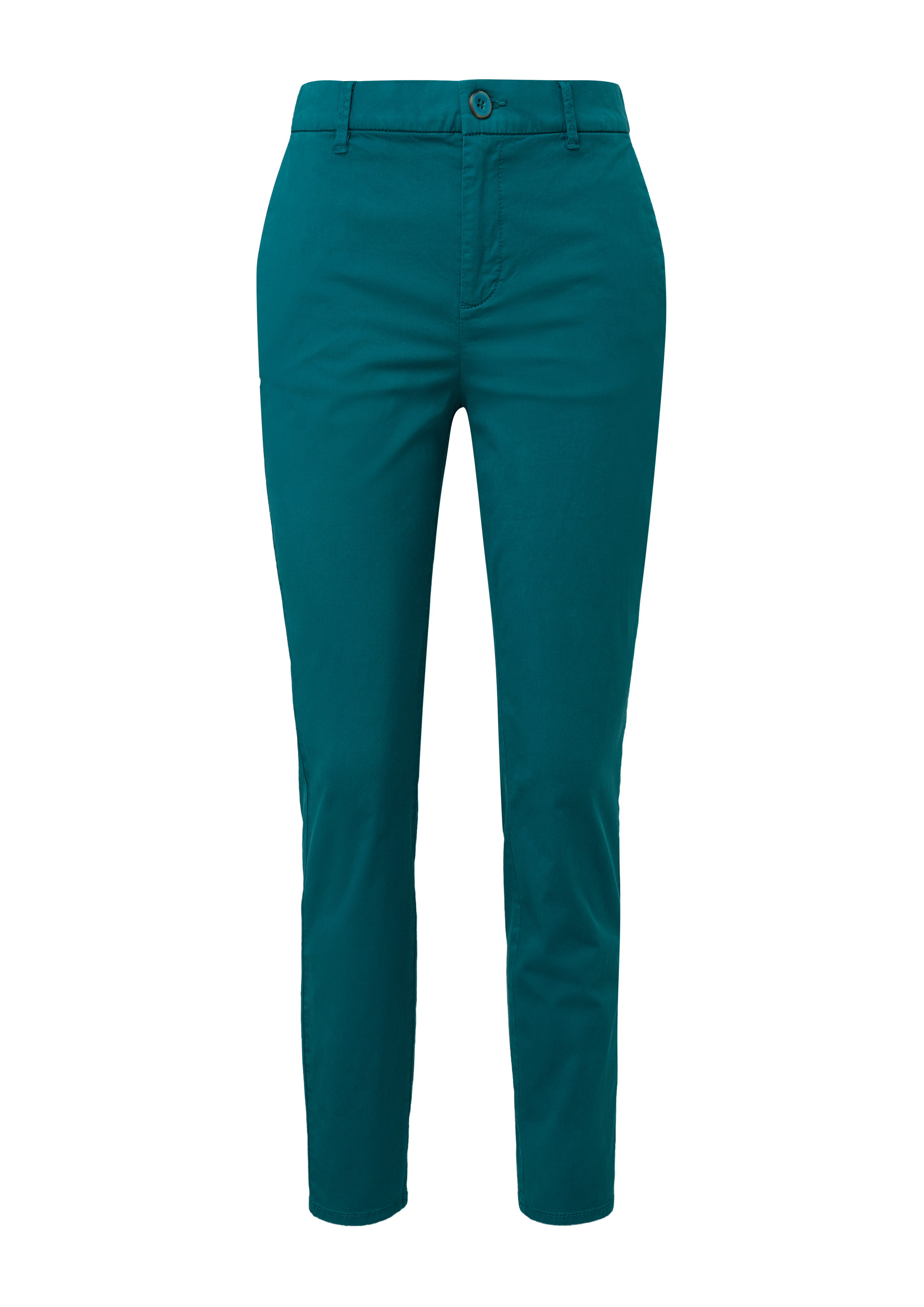 s.Oliver - Cigarette: Hose mit Tapered Leg, Damen, Blau