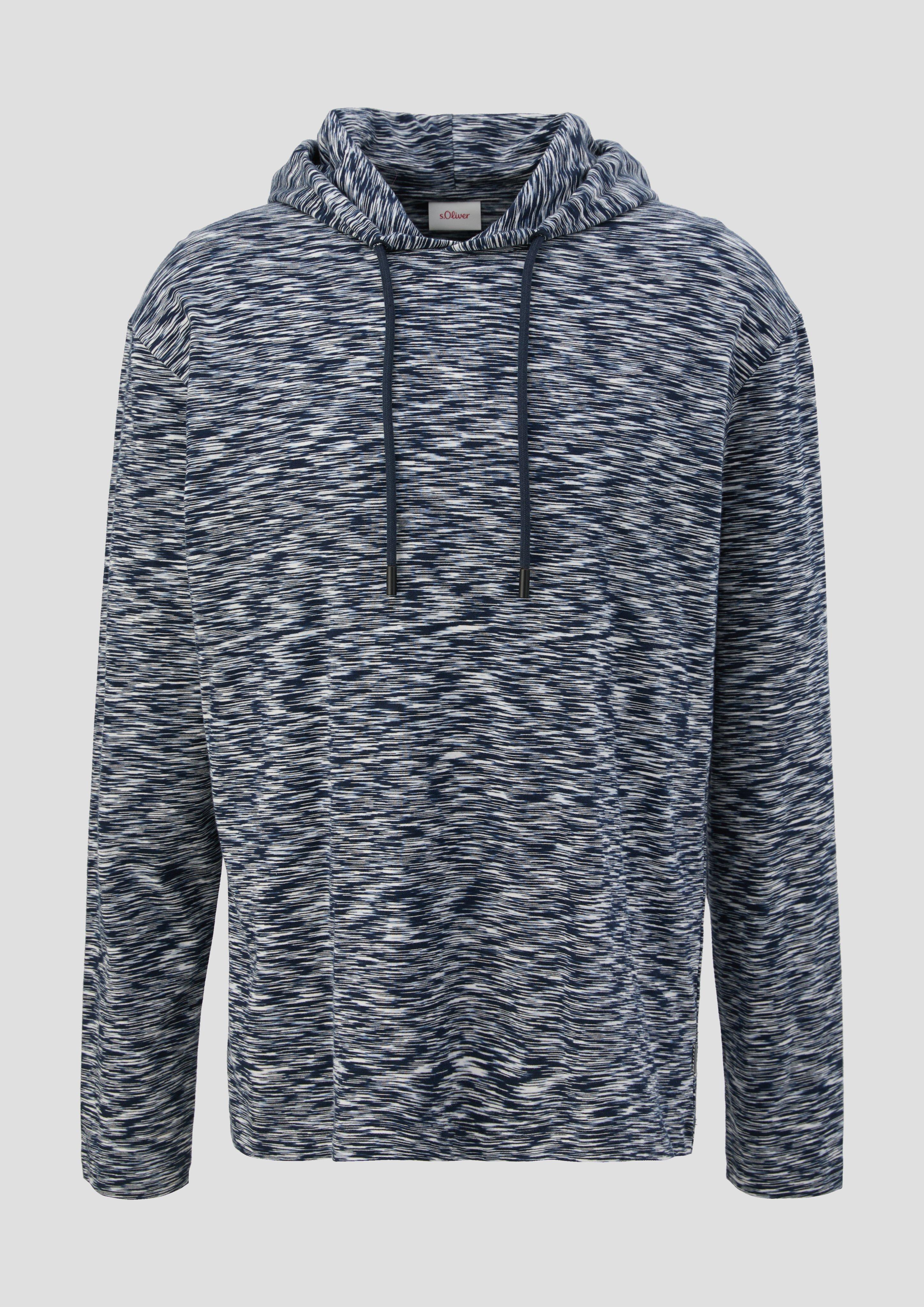 s.Oliver Longsleeve mit Kapuze