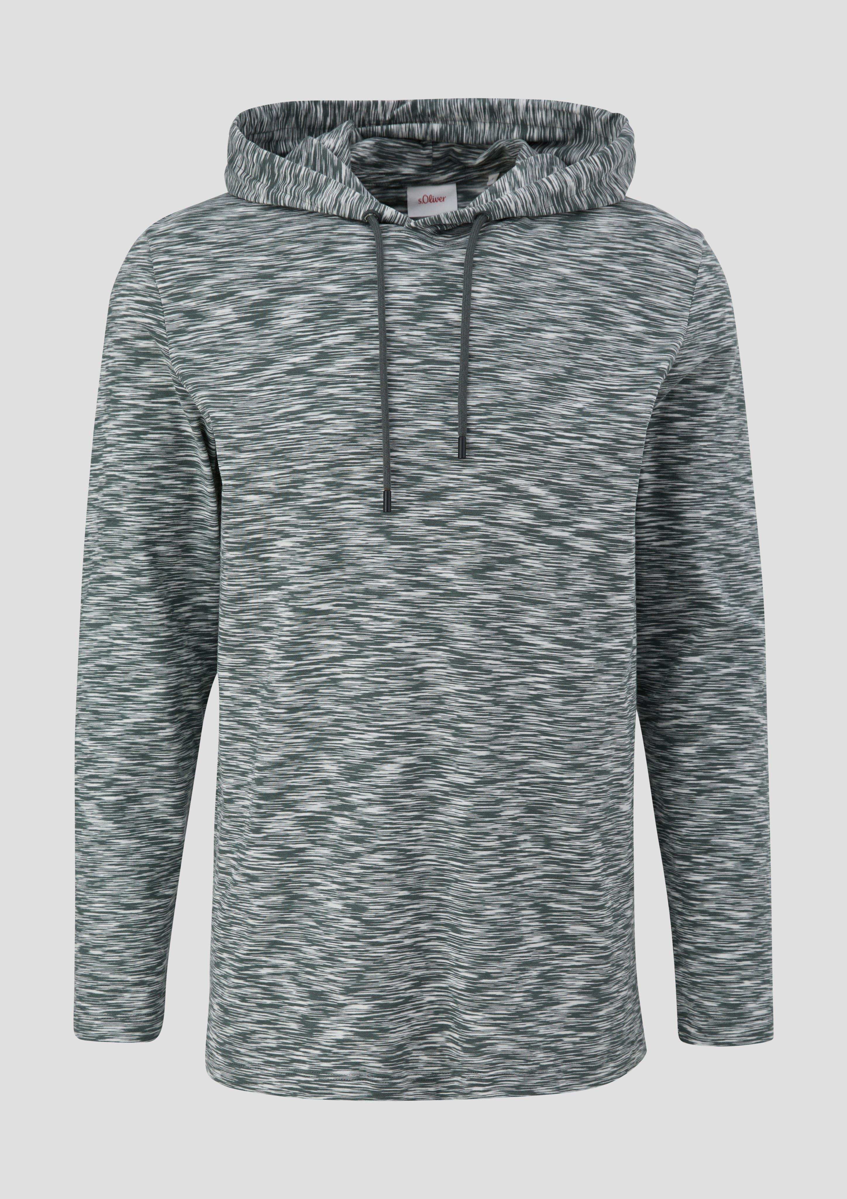 s.Oliver Longsleeve mit Kapuze