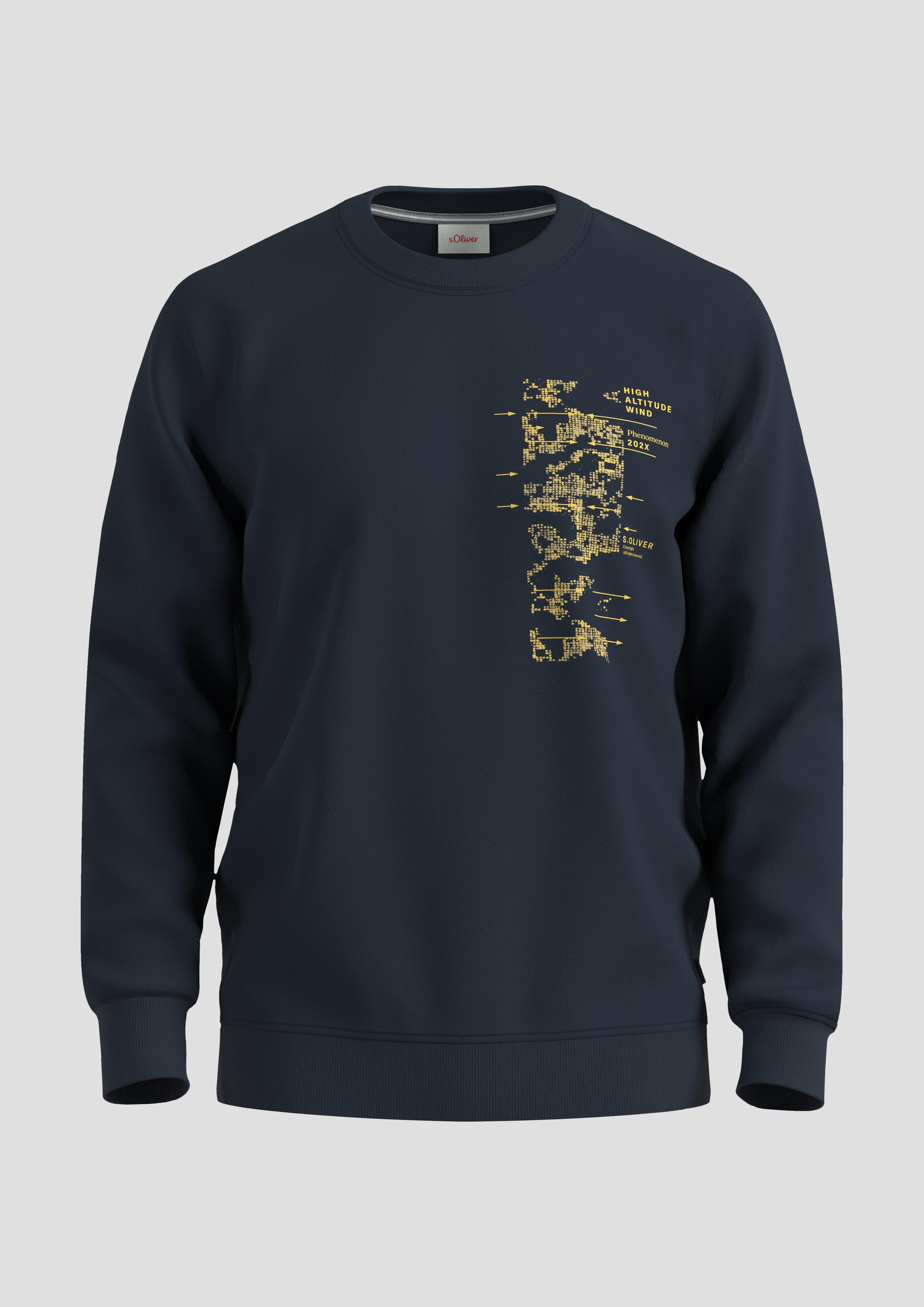 s.Oliver Sweatshirt mit Frontprint