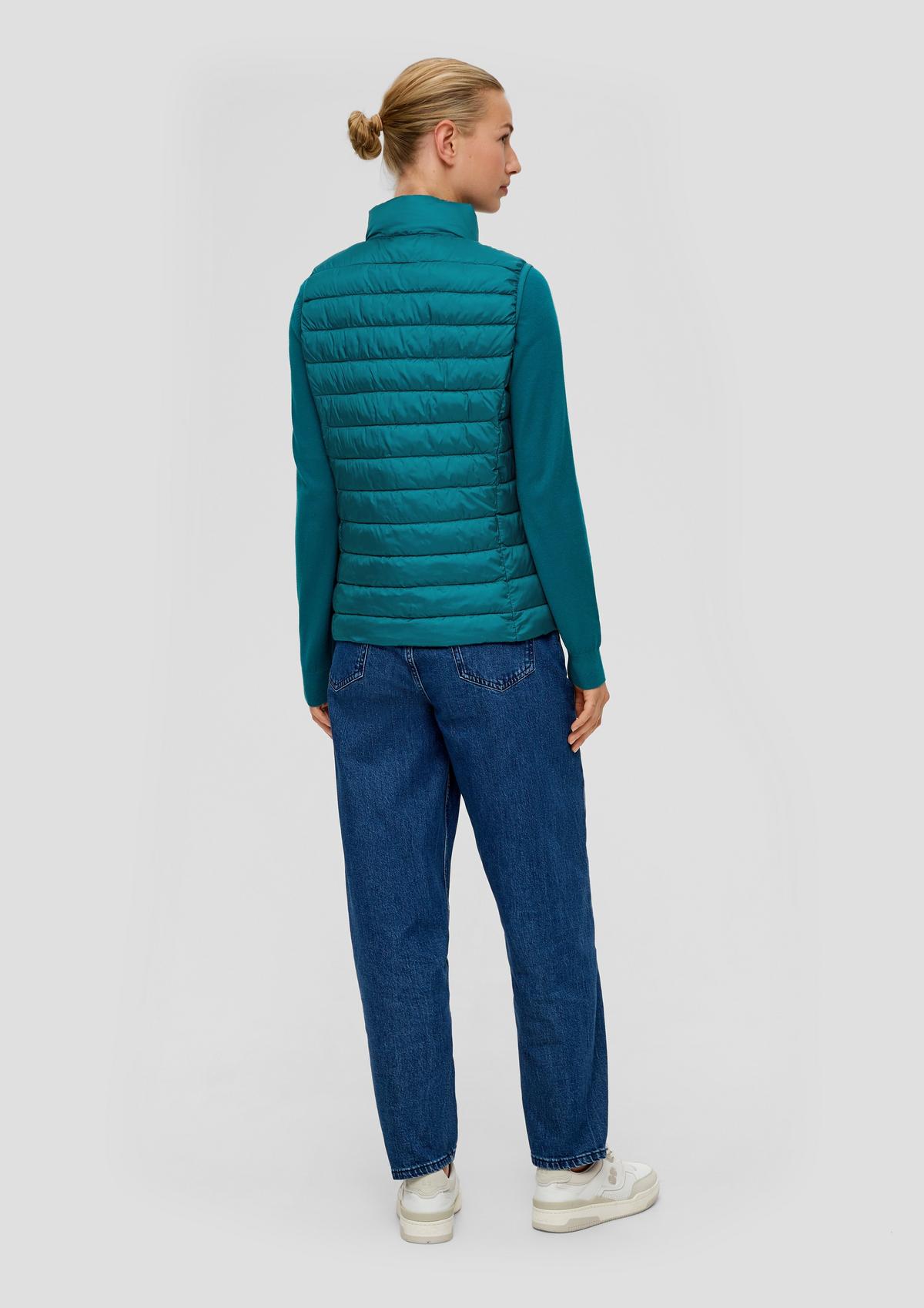 s.Oliver Quilted body warmer with zip pockets