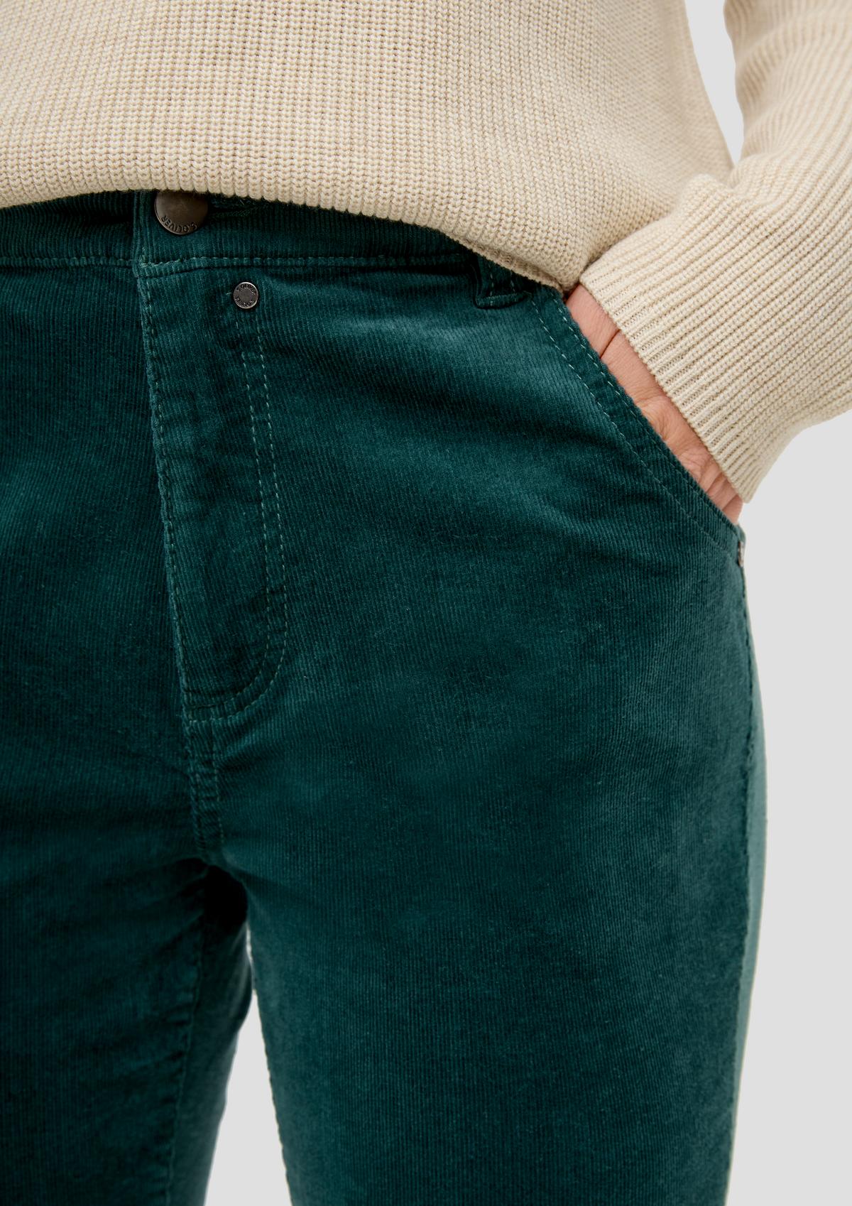 s.Oliver Slim: kalhoty z bavlněného streče