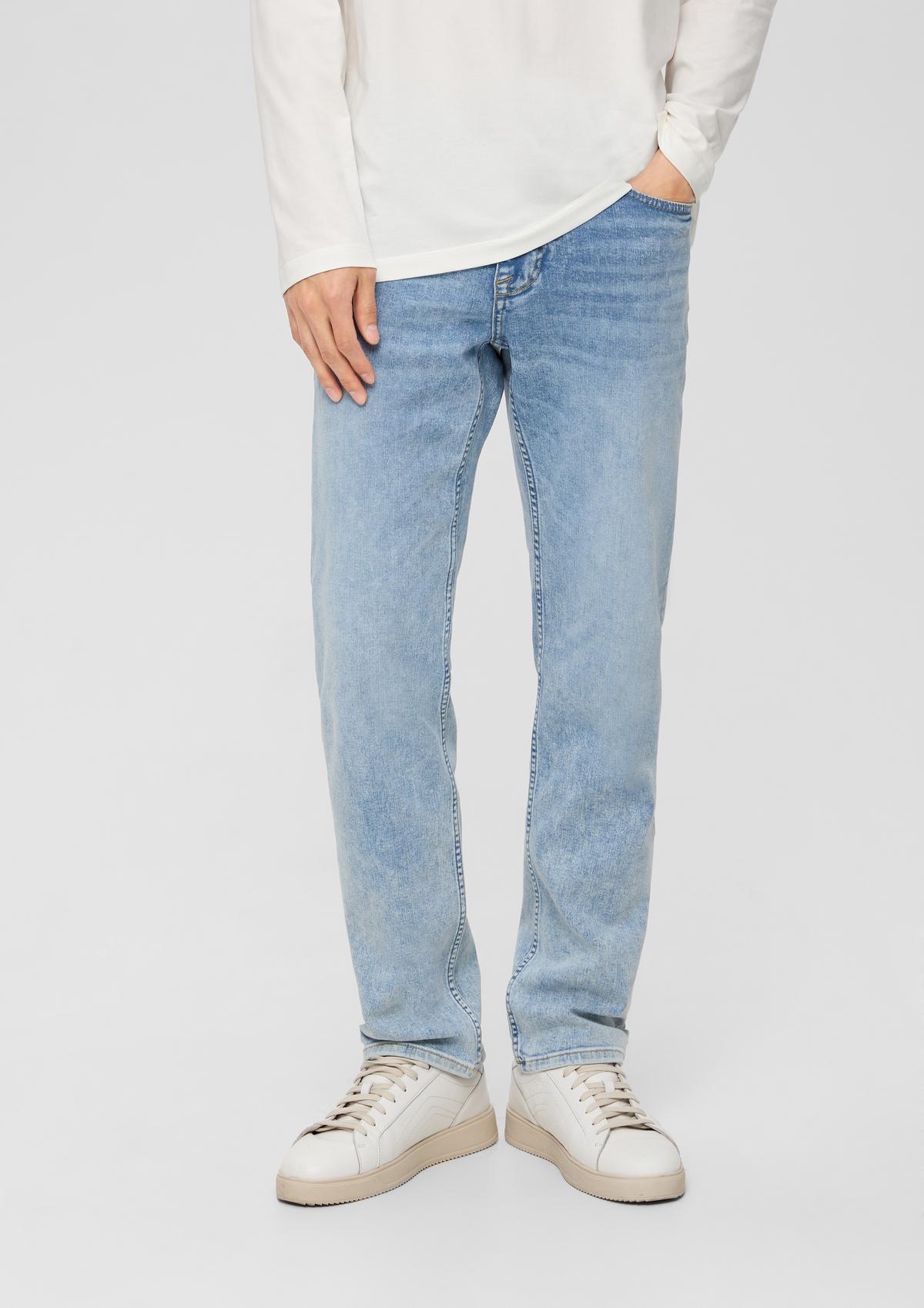 Jeans Nelio / slim fit / mid rise / slim leg / elastisch katoen