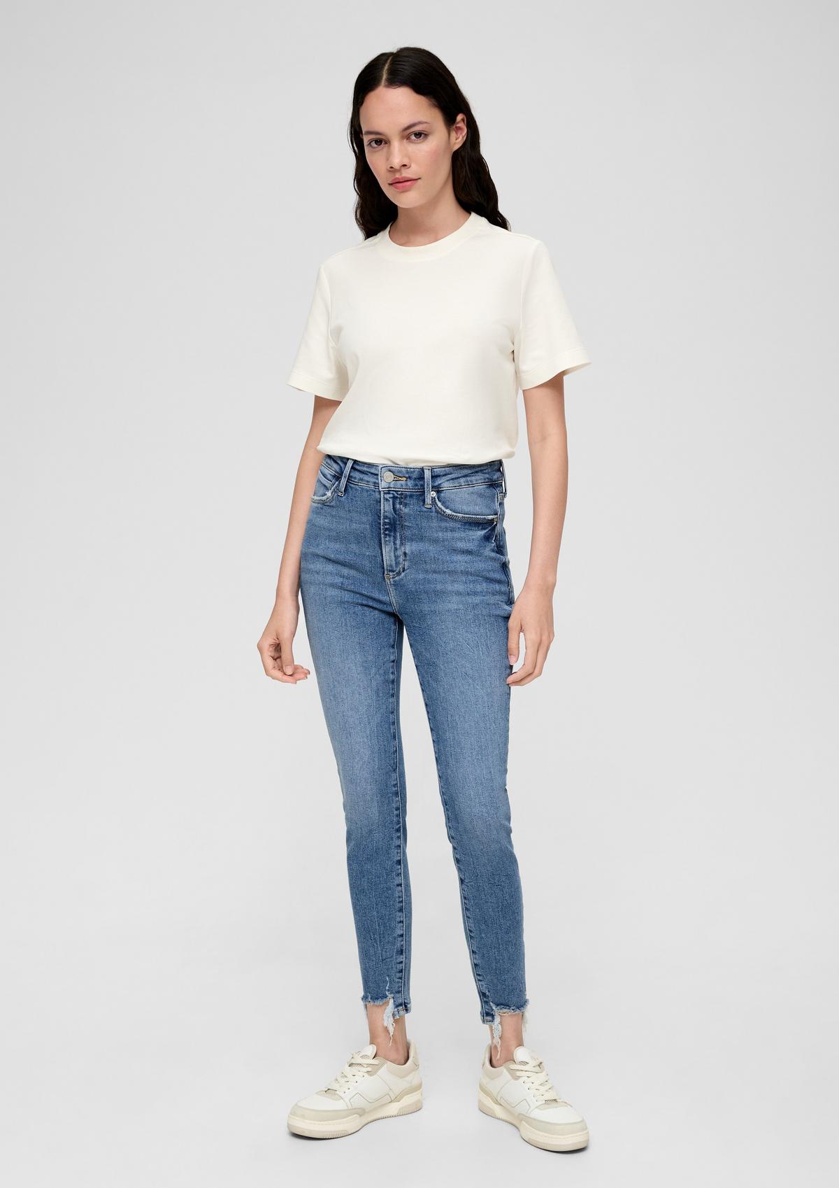 s.Oliver Ankle-Jeans Izabell / Skinny Fit / Mid Rise / Skinny Leg / Baumwollstretch