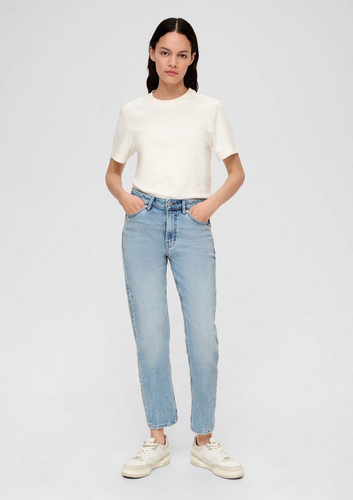 Relaxed fit: stretch cotton jeans