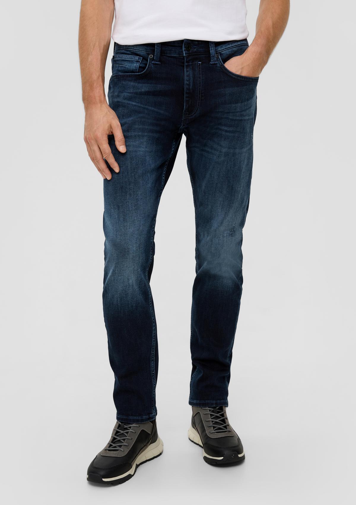 s.Oliver Jean / coupe Regular Fit / taille mi-haute / Tapered Leg / coupe 5 poches