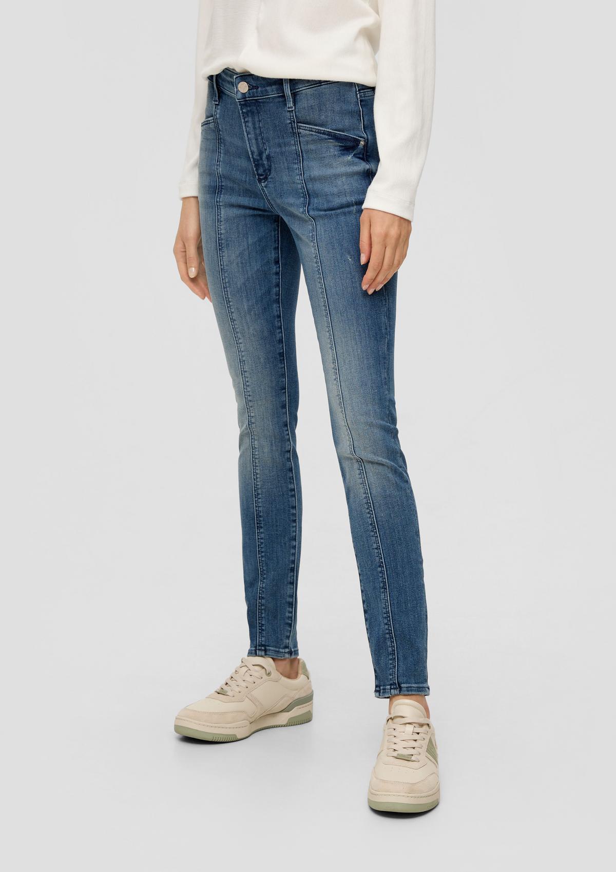 Jean / coupe Skinny Fit / taille haute / Skinny Leg