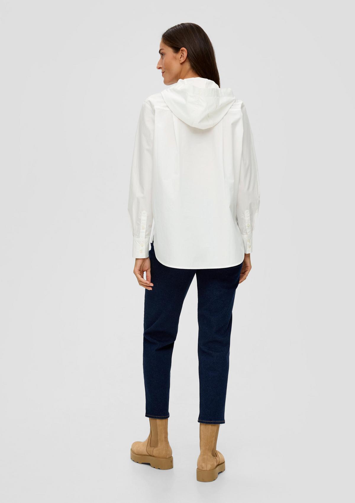 s.Oliver Shirt blouse with a hood