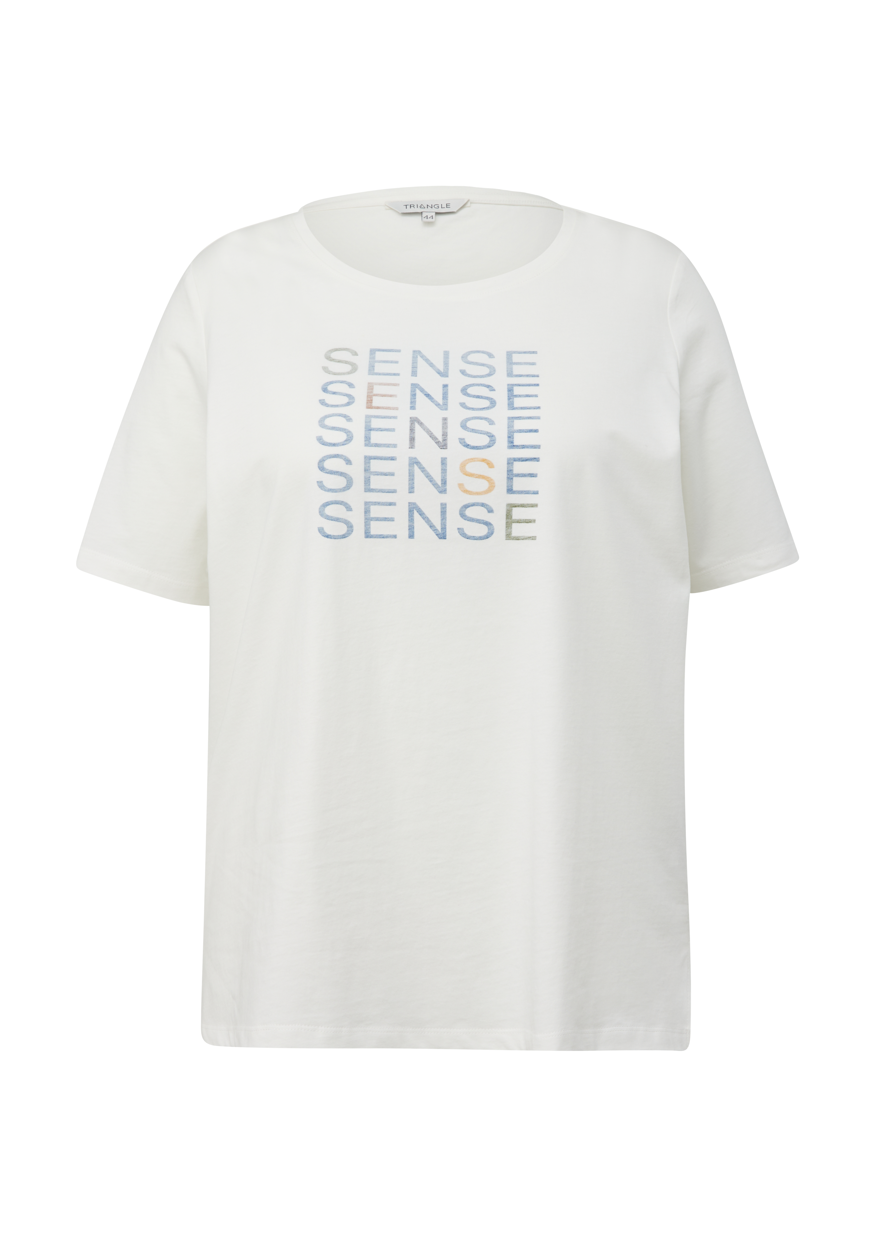 Thumbnail - s.Oliver - T-Shirt aus Baumwolle, Damen, creme