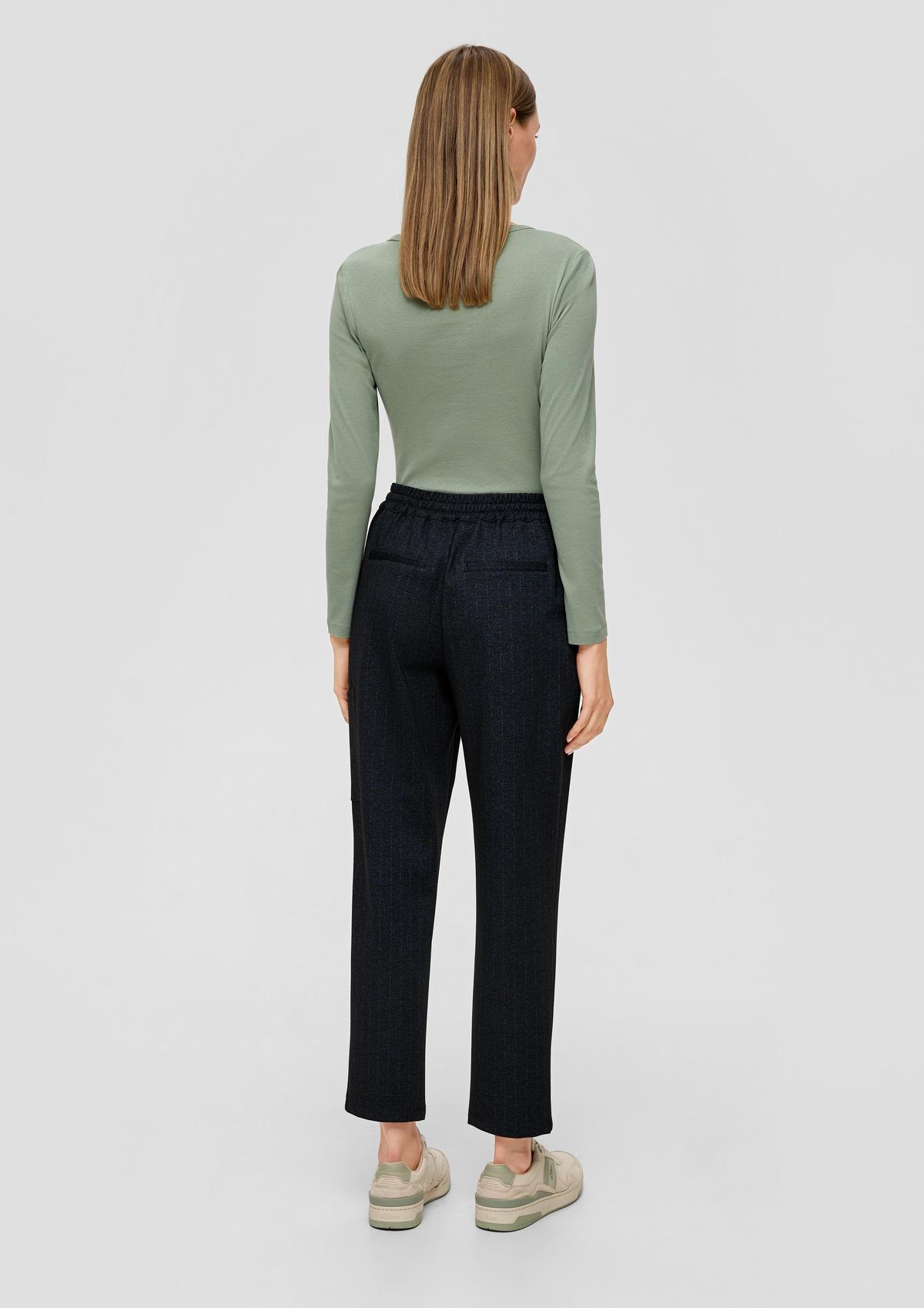 s.Oliver Relaxed fit: viscose blend trousers