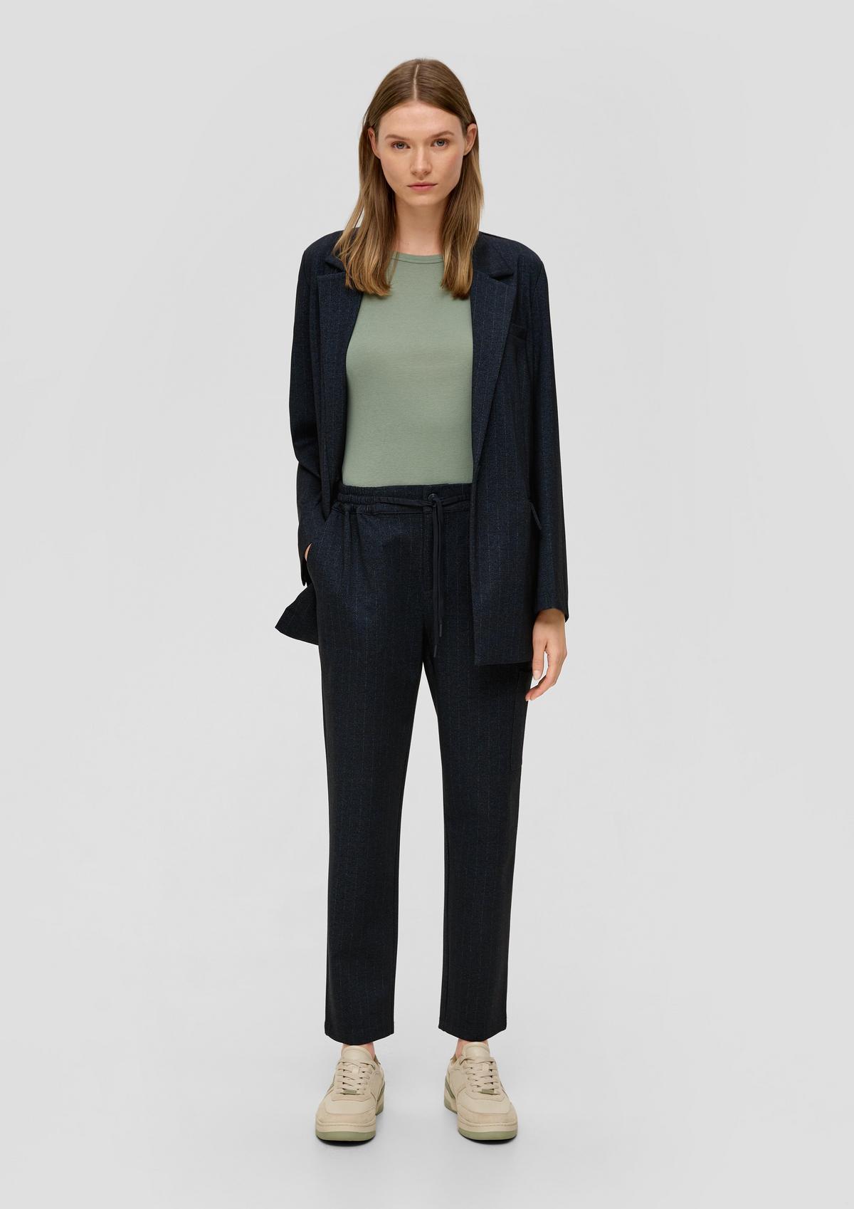 s.Oliver Relaxed fit: viscose blend trousers