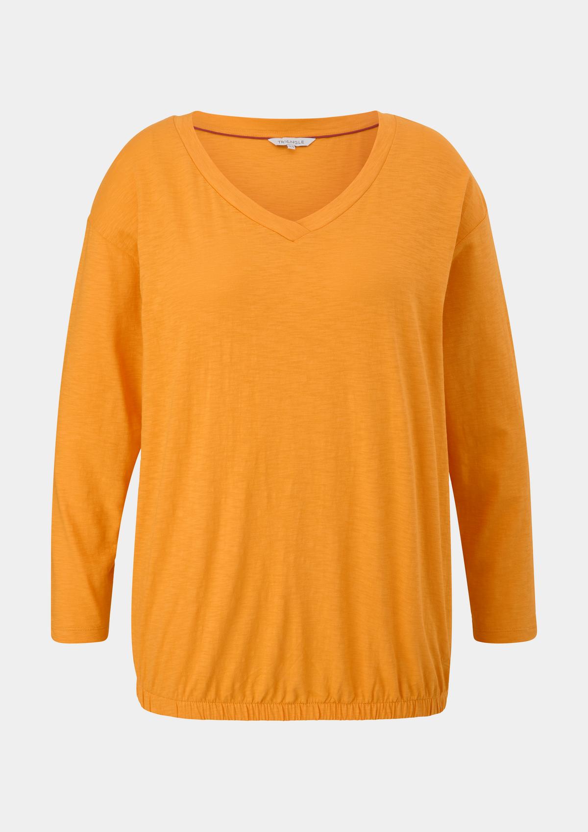 s.Oliver Long sleeve top with an elasticated hem