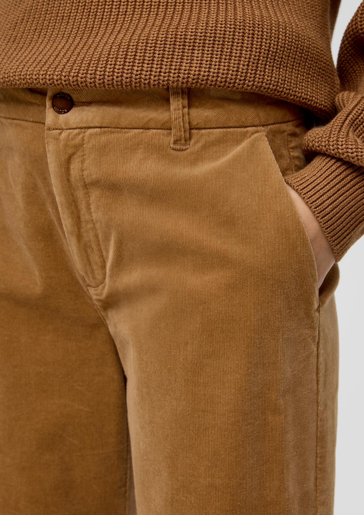 s.Oliver Regular: hlače culotte