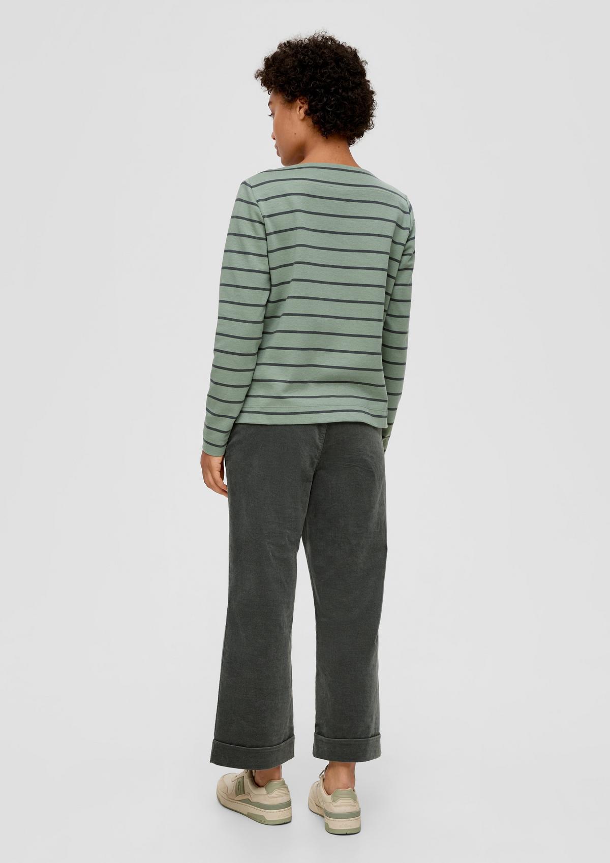 s.Oliver T-shirt à manches longues en coton stretch
