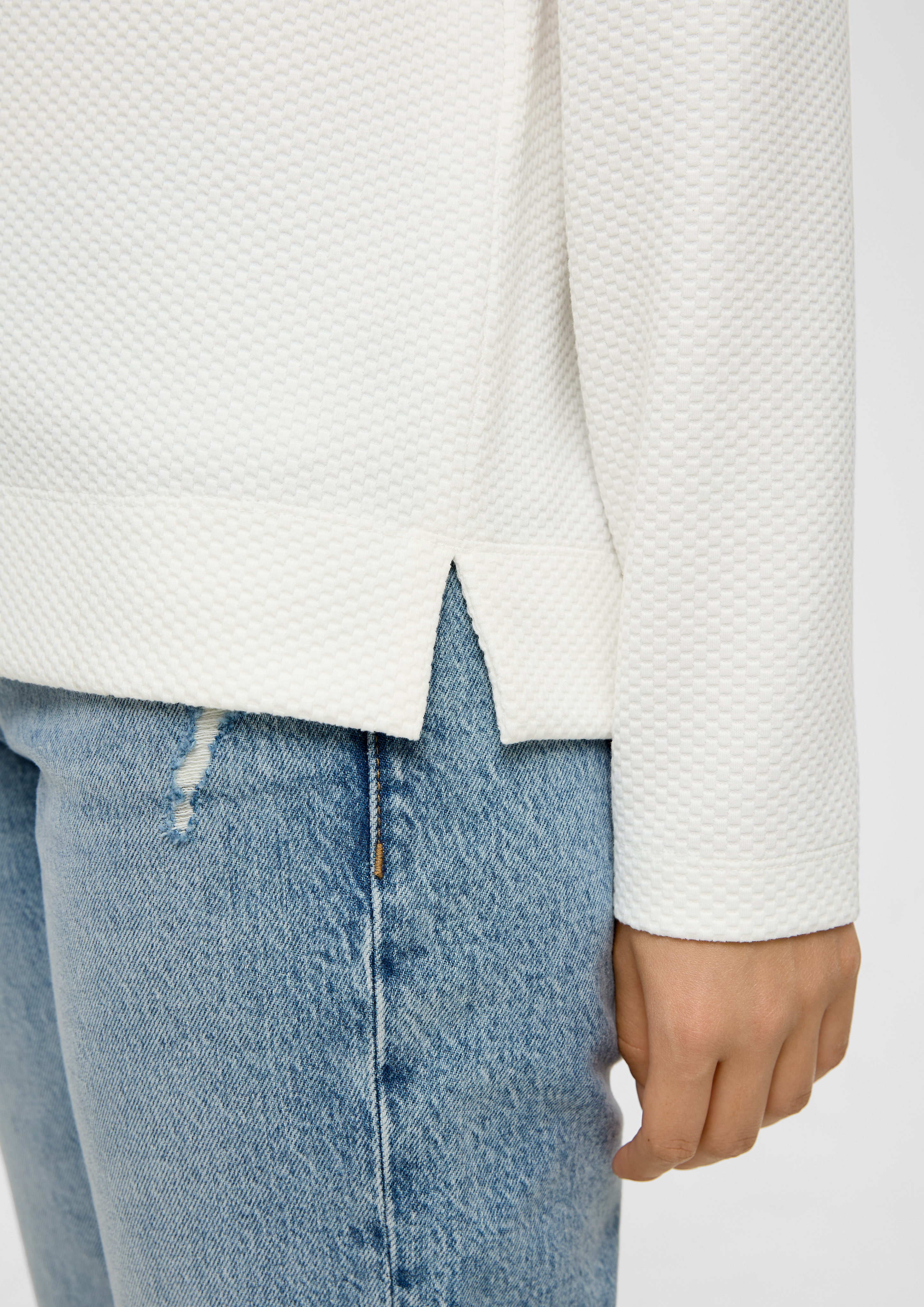 Sweat-shirt in 0210 & 9999