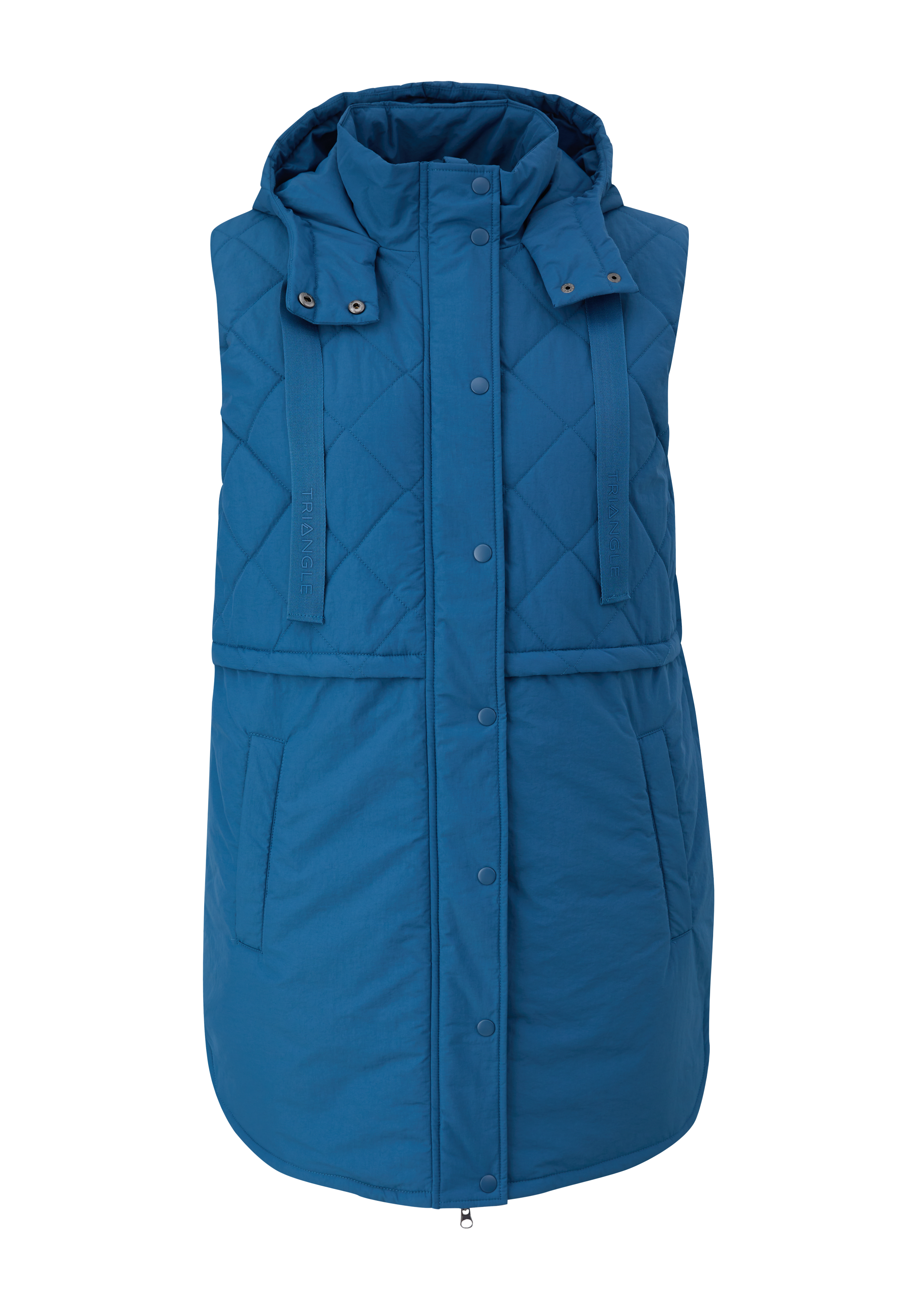 Thumbnail - s.Oliver - Steppweste aus Baumwollmix, Damen, blau