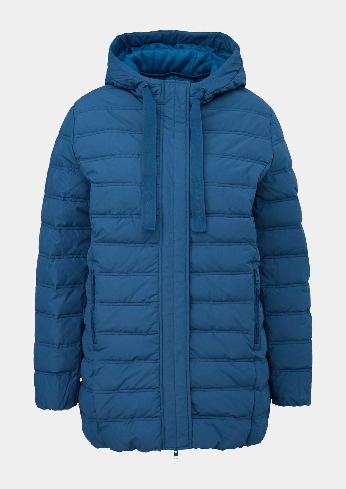 s.Oliver Quilted jacket with a crinkled texture