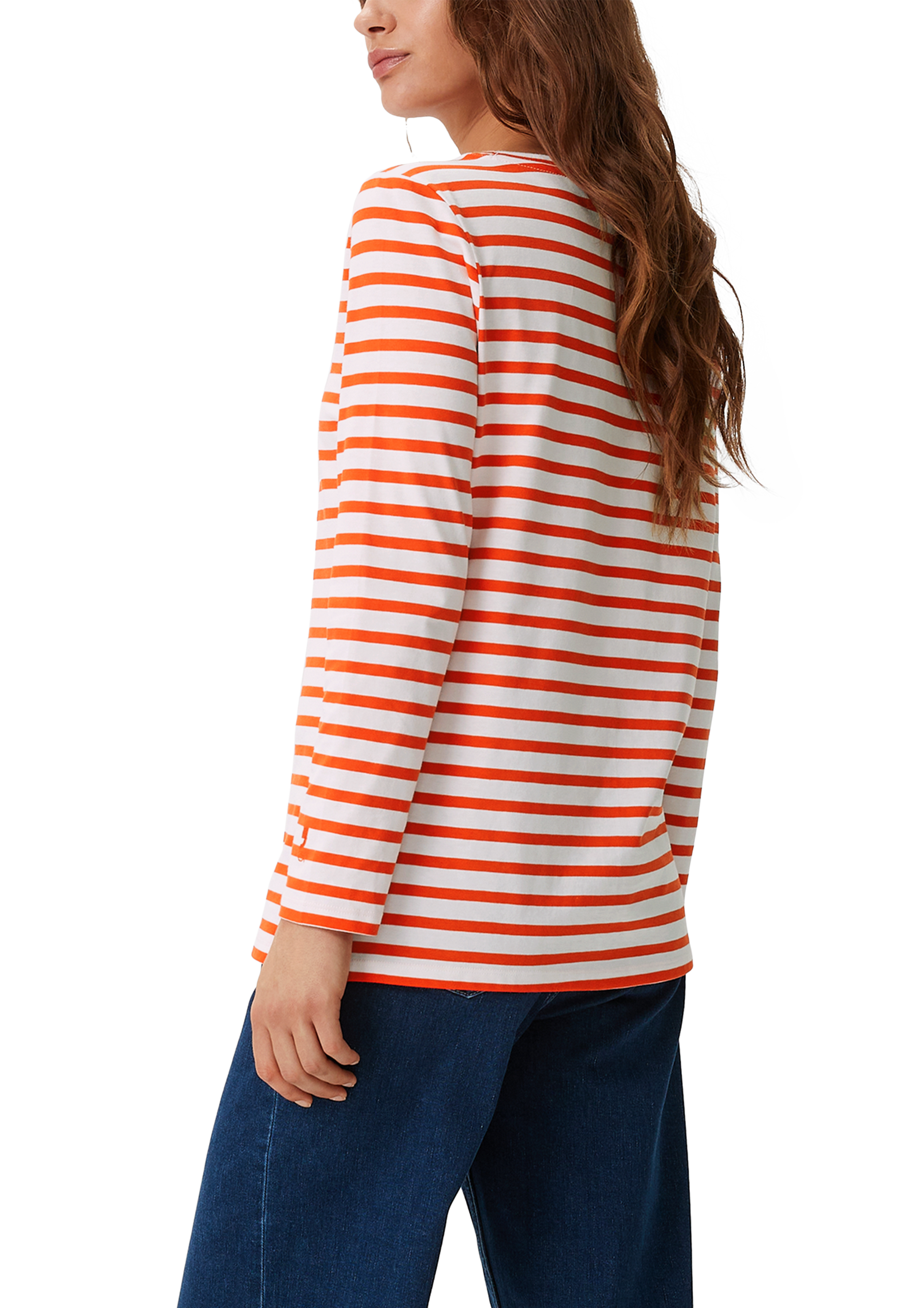 【GENERAL IDEA】Multi Stripe U-Neck 半袖Tシャツ Grunt Multicolor Striped Round Neck Full Sleeves T-Shirt