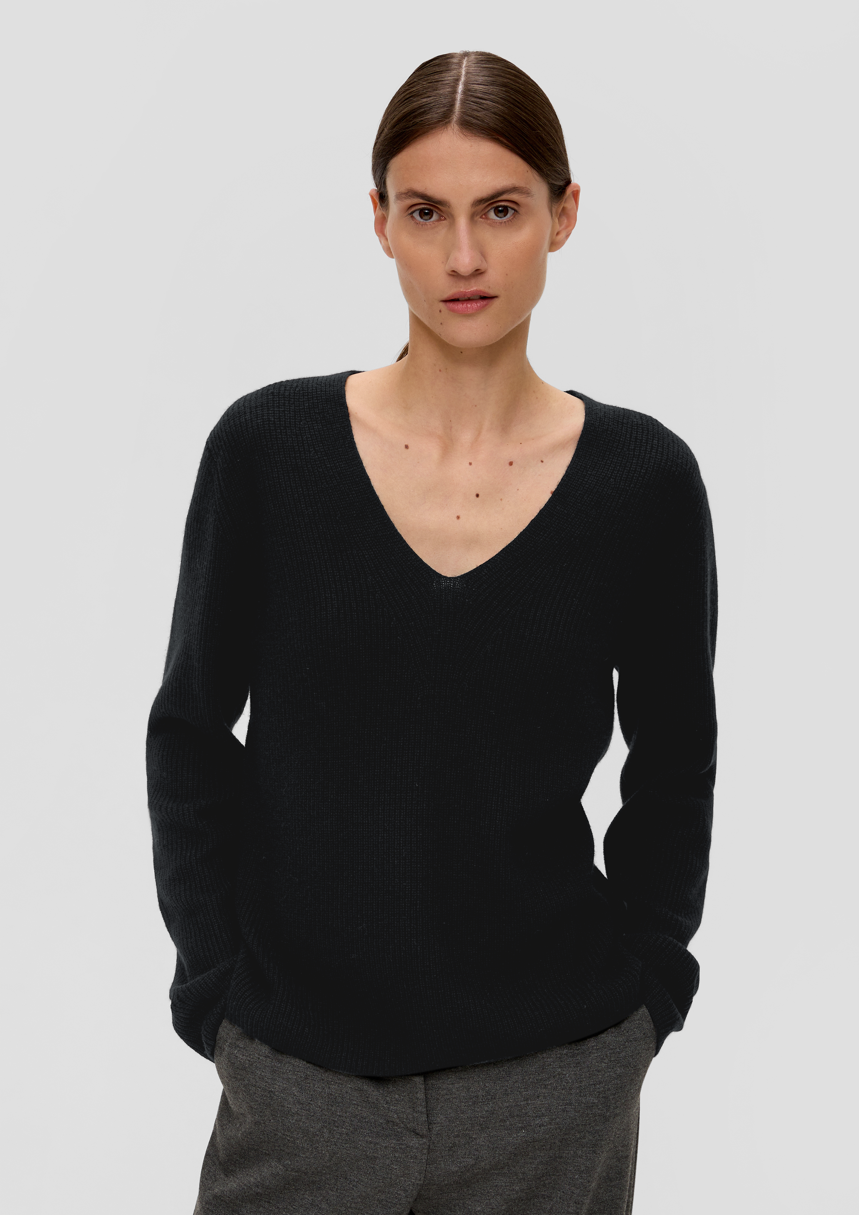 S.Oliver Pullover aus Wollmix