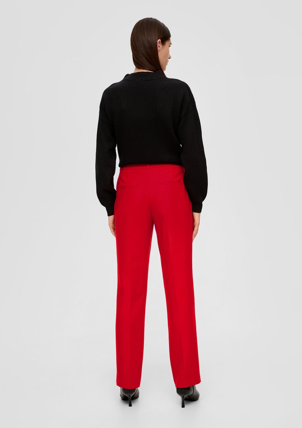 s.Oliver Stretch viscose trousers