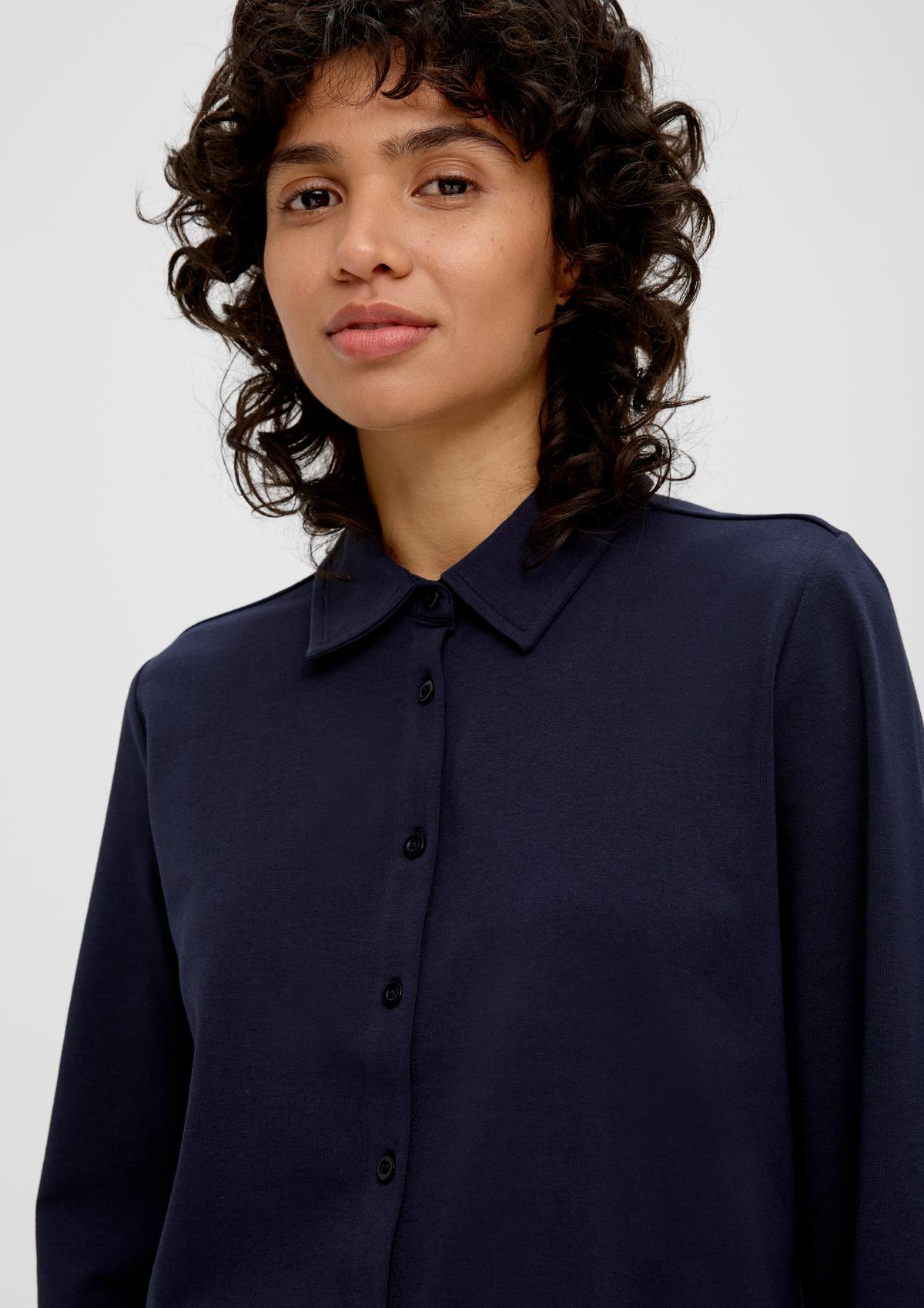 s.Oliver Stretch cotton jersey shirt