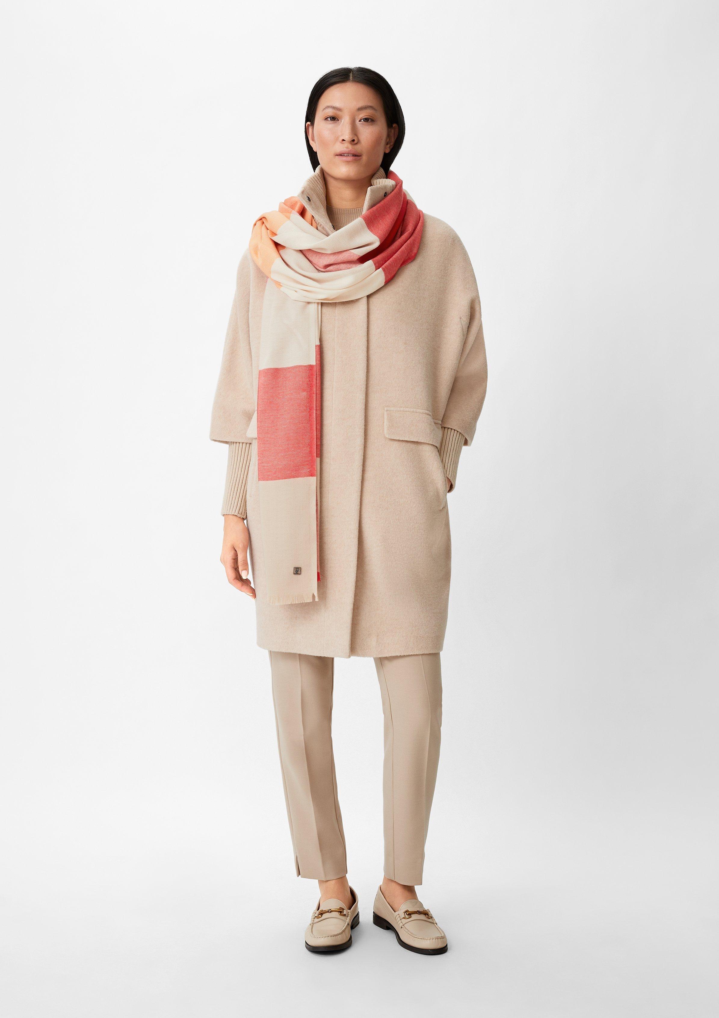 Schal aus Viskosemix - helles beige | Comma 