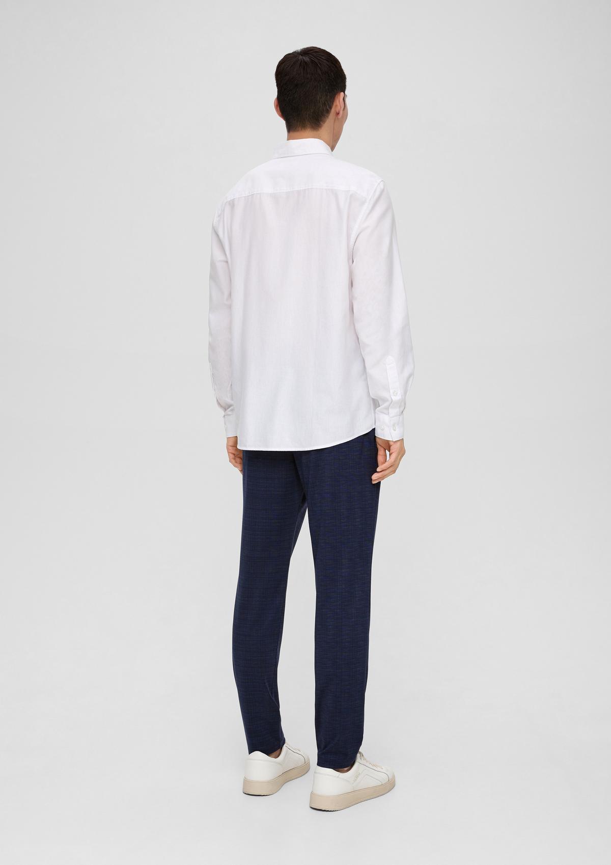 s.Oliver Slim fit: trousers with a tapered leg
