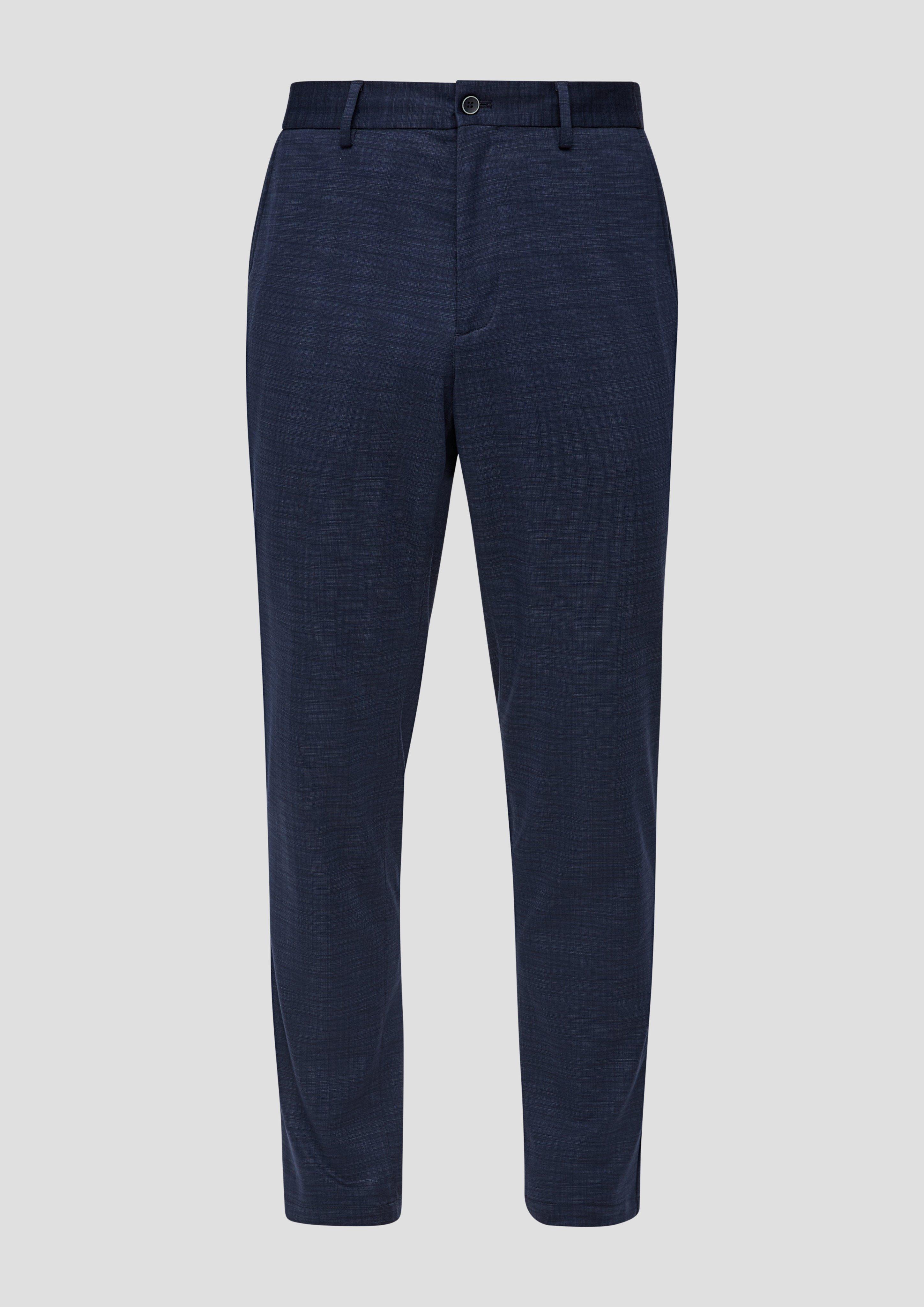 s.Oliver - Slim: Hose mit Tapered Leg, Herren, blau