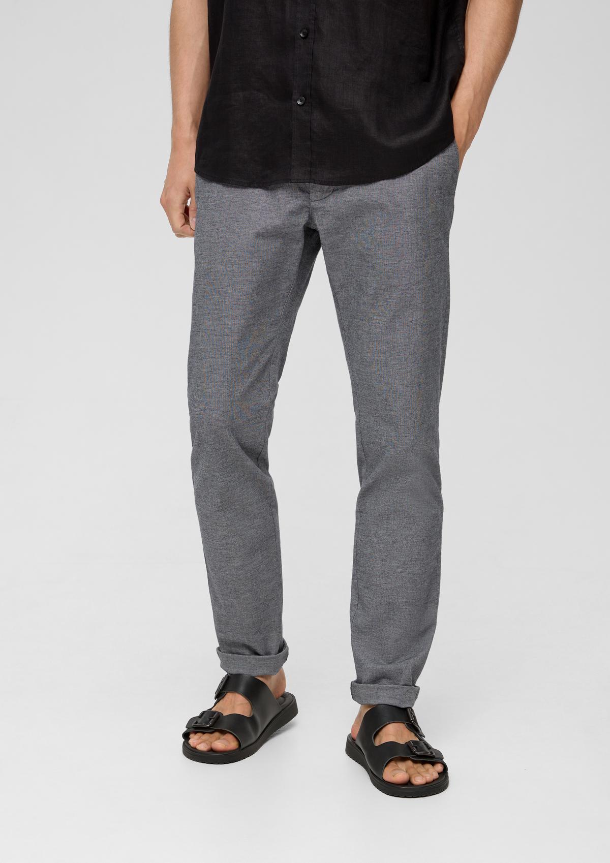 Slim fit: trousers made of stretch cotton