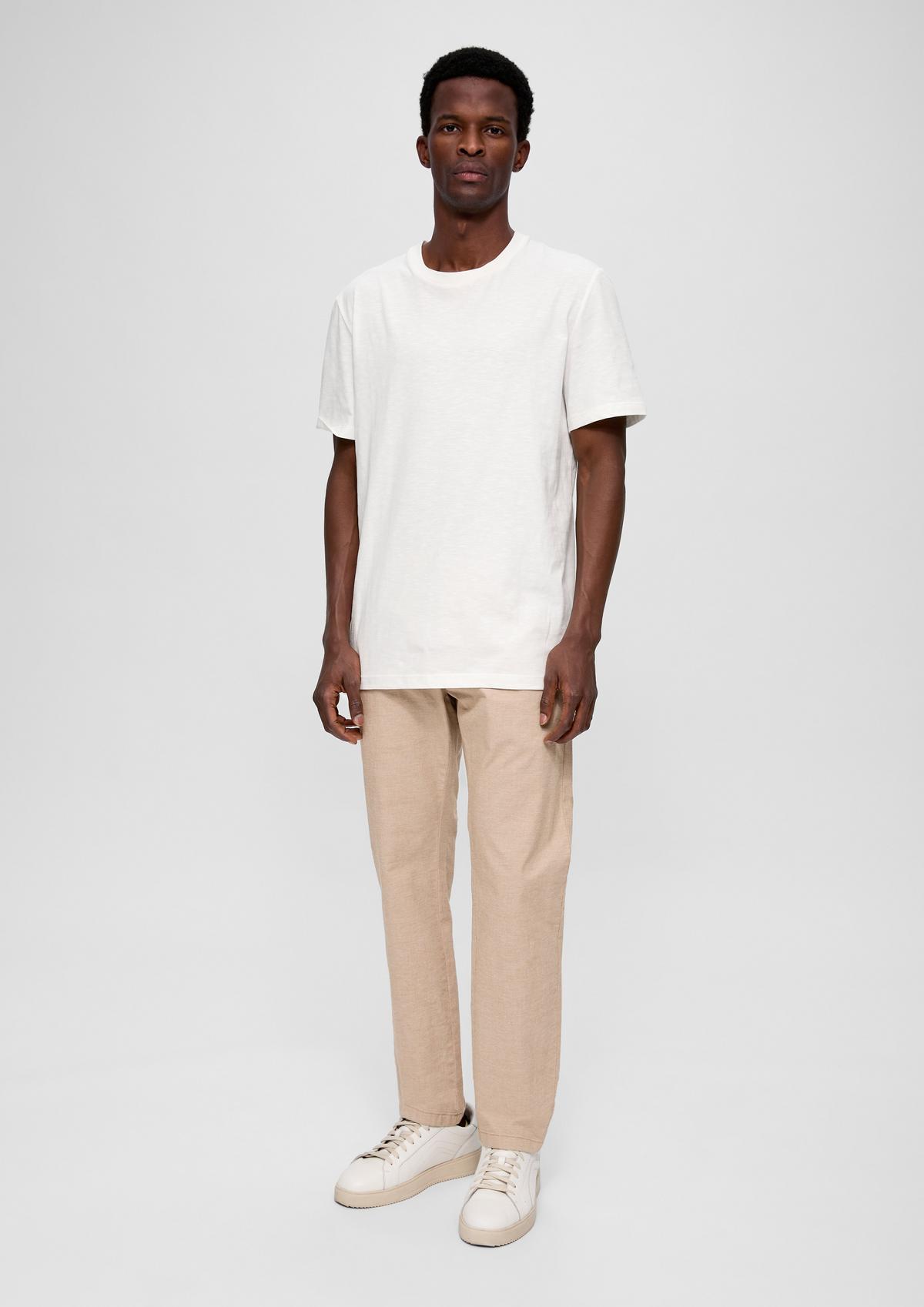 s.Oliver Slim fit: trousers made of stretch cotton