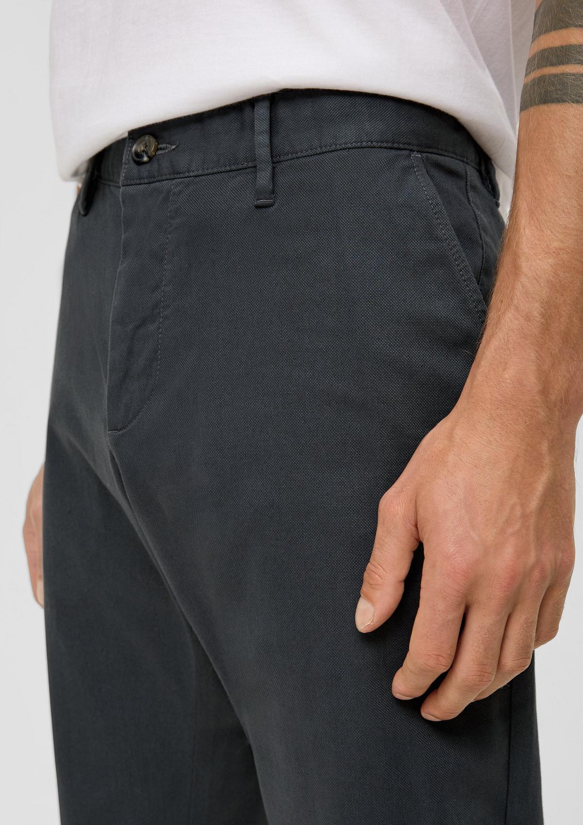 s.Oliver Regular: kalhoty z bavlněného streče