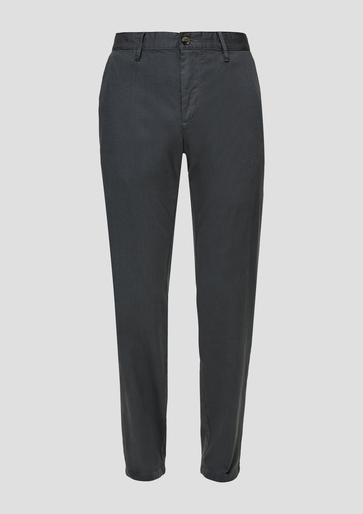 s.Oliver Regular fit: trousers made of stretch cotton