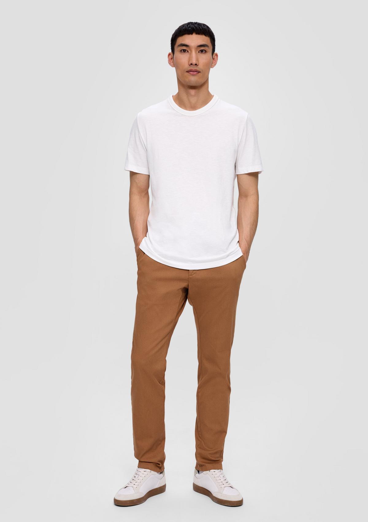 s.Oliver Regular fit: stretch cotton trousers